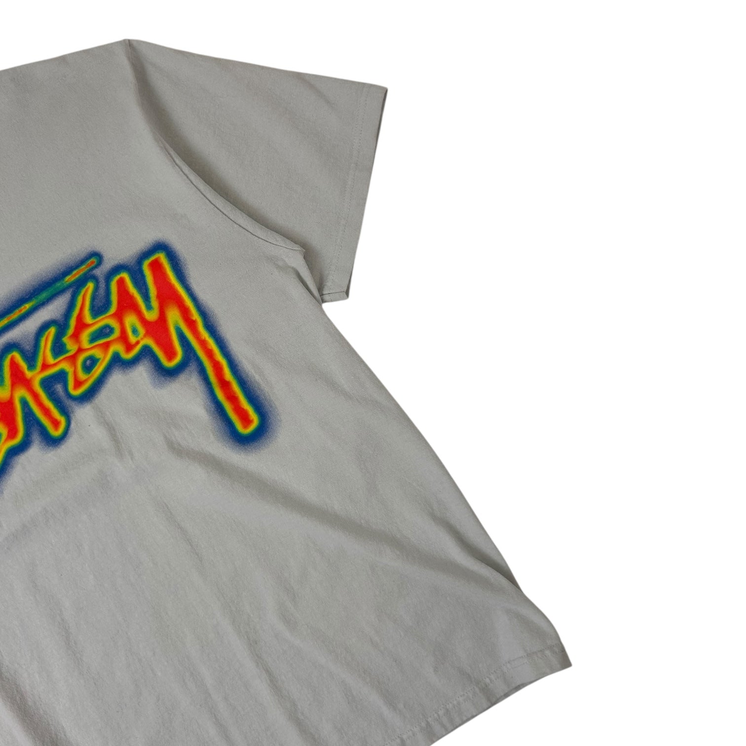 Stussy Thermal Stock T-Shirt Grey
