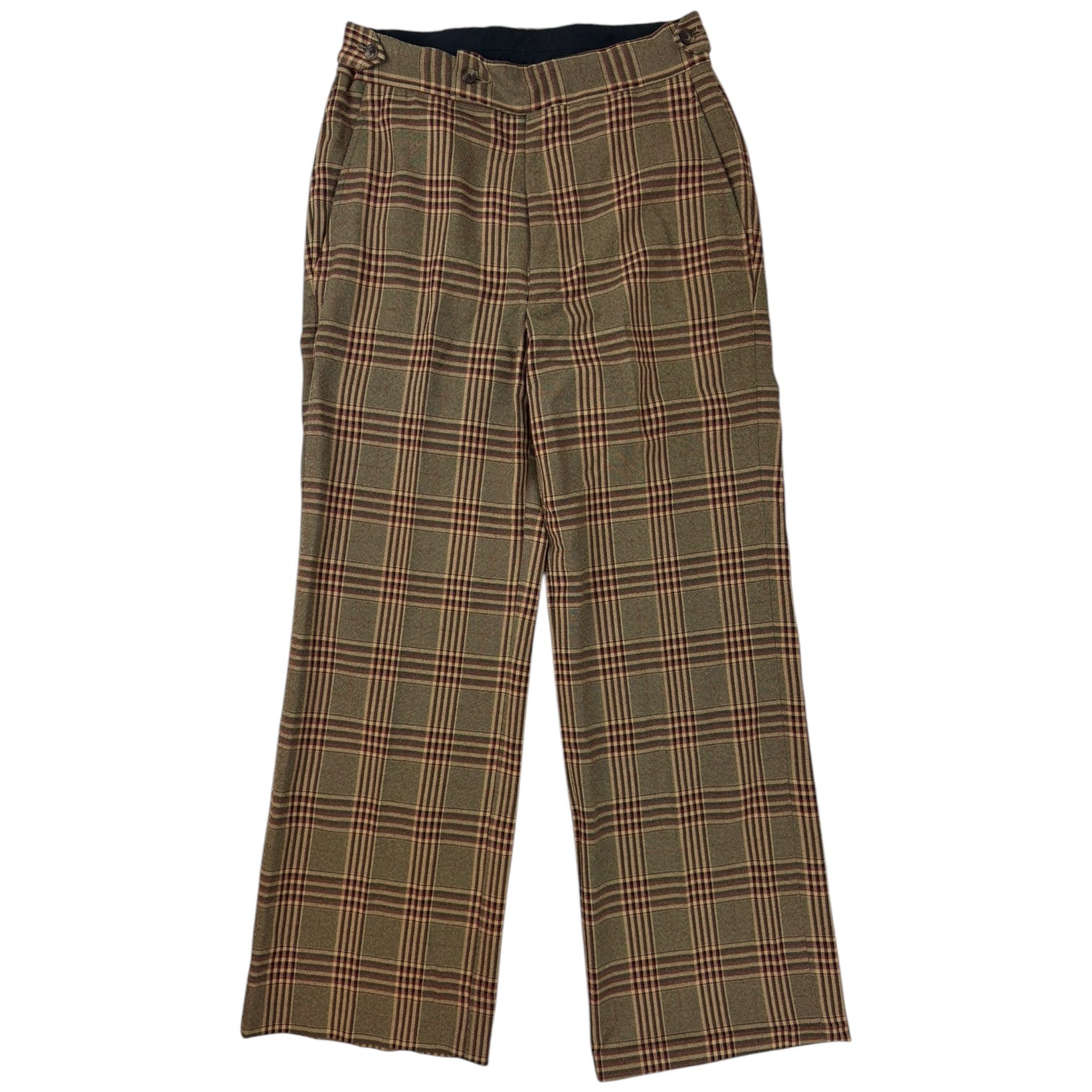 Needles Plaid Pants Green/Red