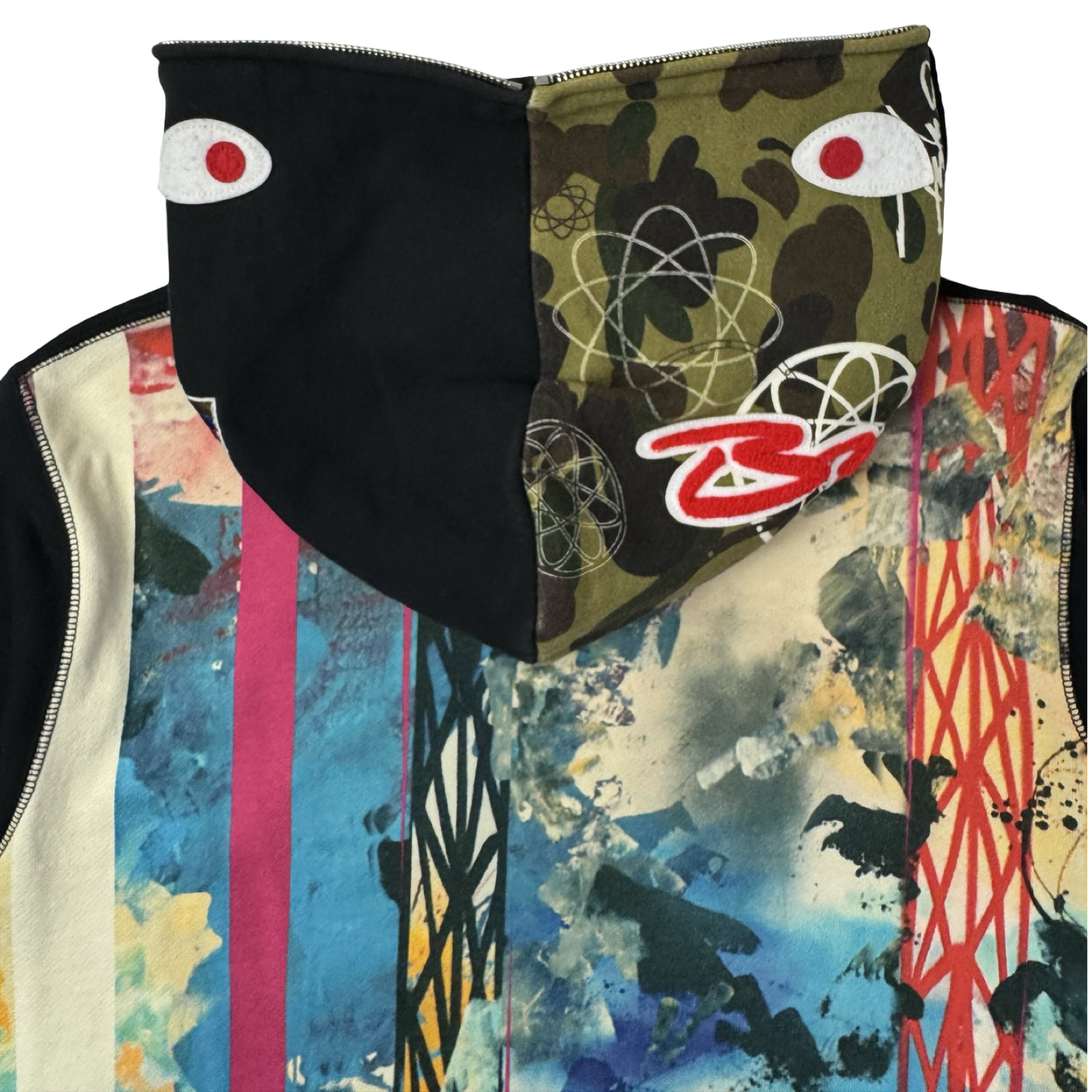 BAPE x Futura Shark Full-Zip Hoodie