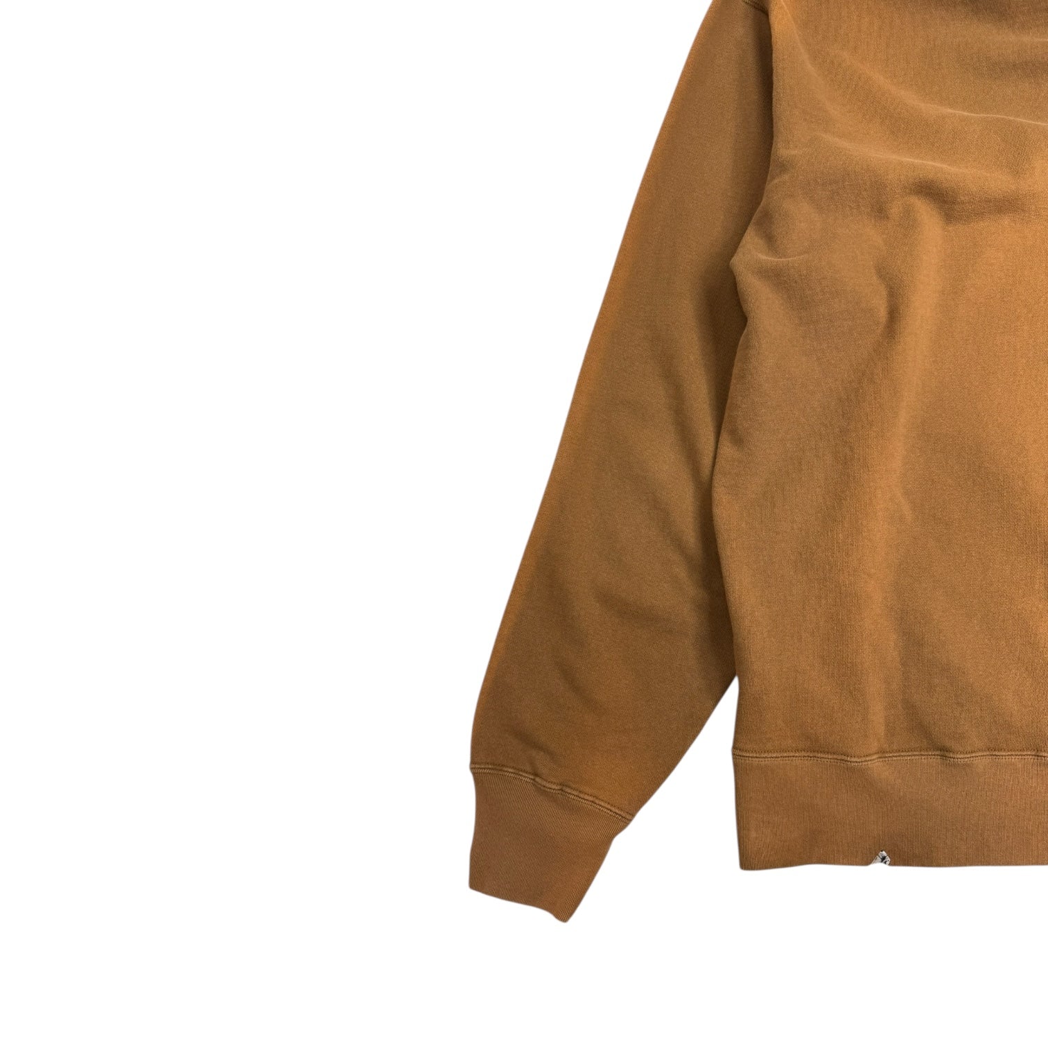 BAPE Spell Out Paint Splatter Hoodie Brown