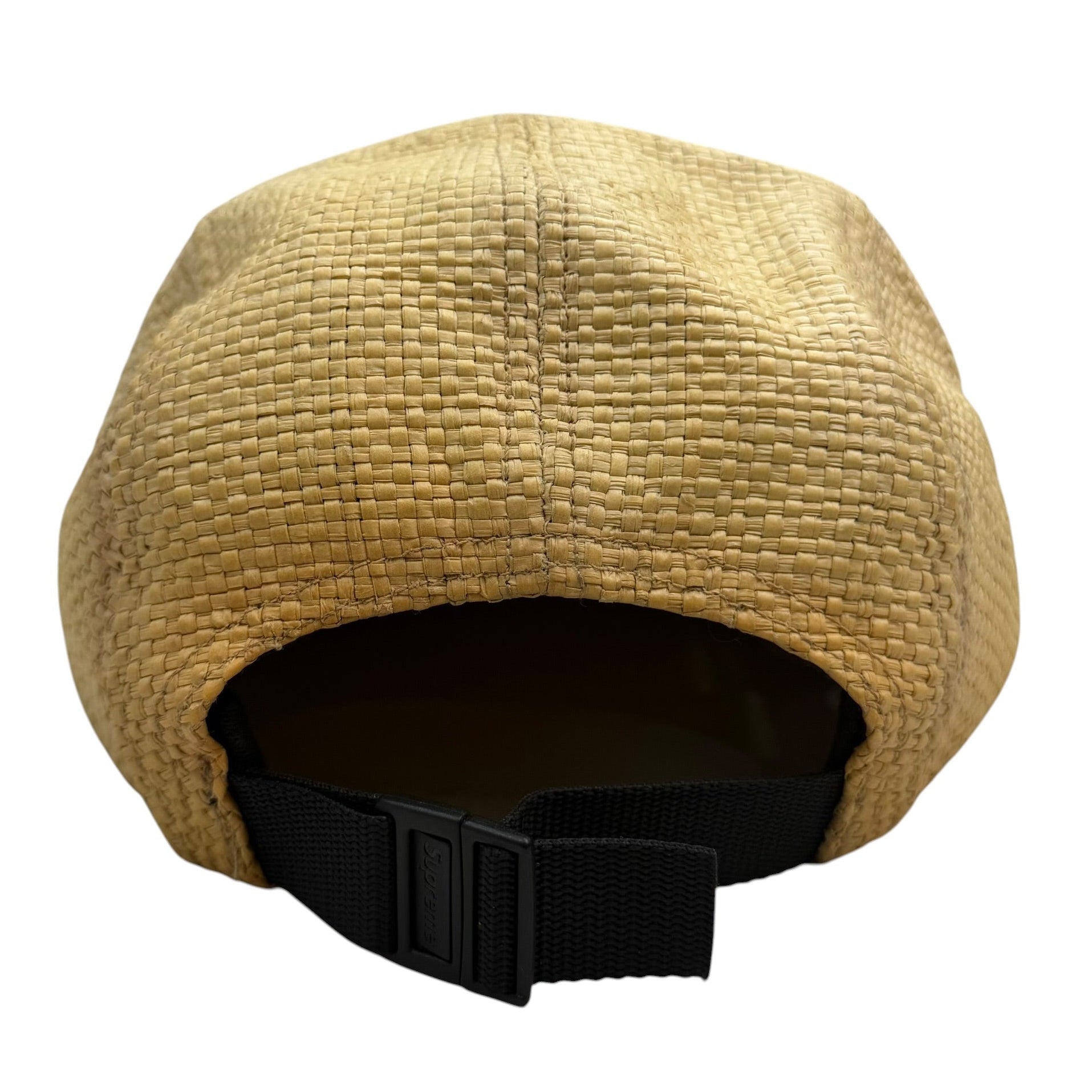 Supreme Raffia Camp Cap Beige