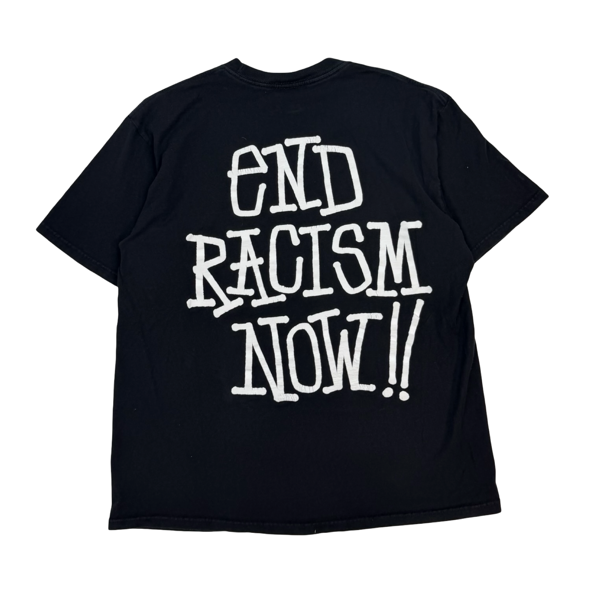 Stussy Stand Firm End Racism Now Tee Black