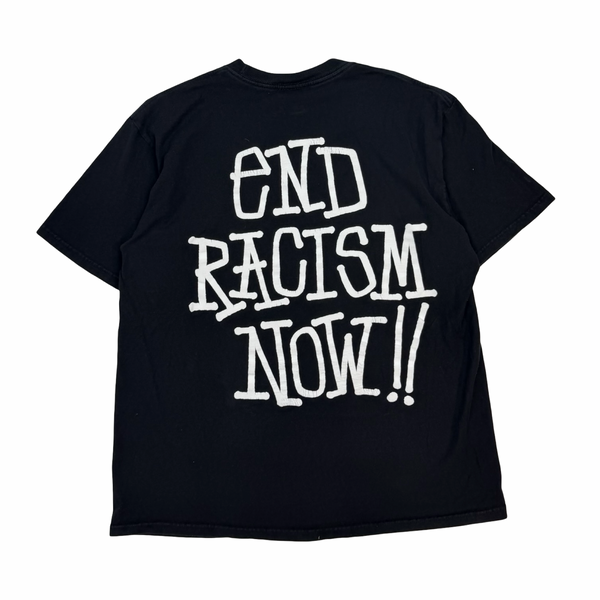 Stussy Stand Firm End Racism Now Tee Black