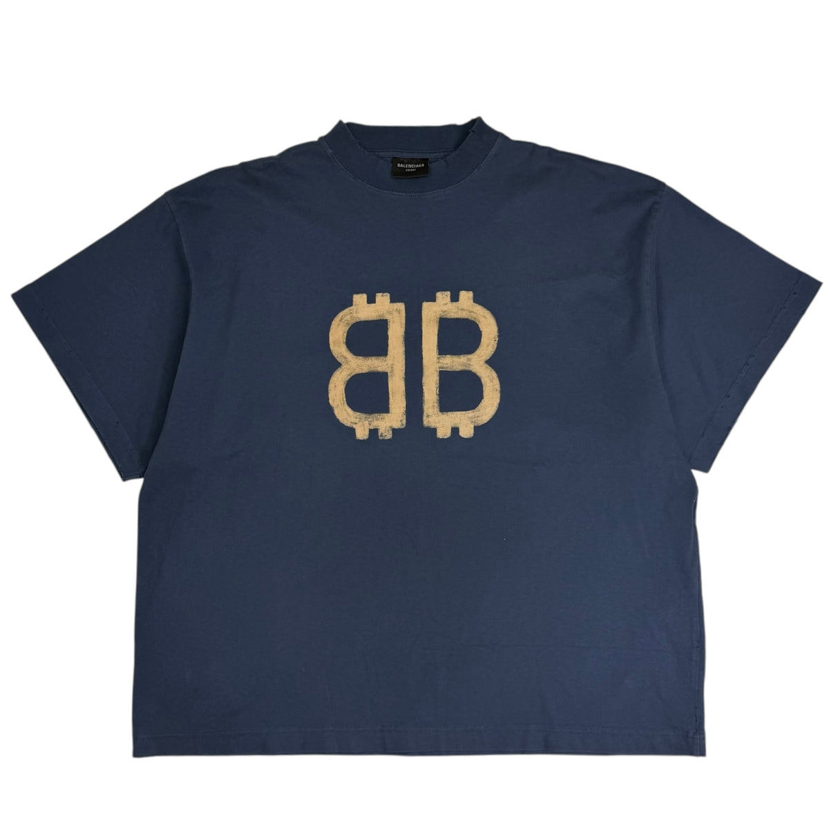 Balenciaga Crypto Tee Navy