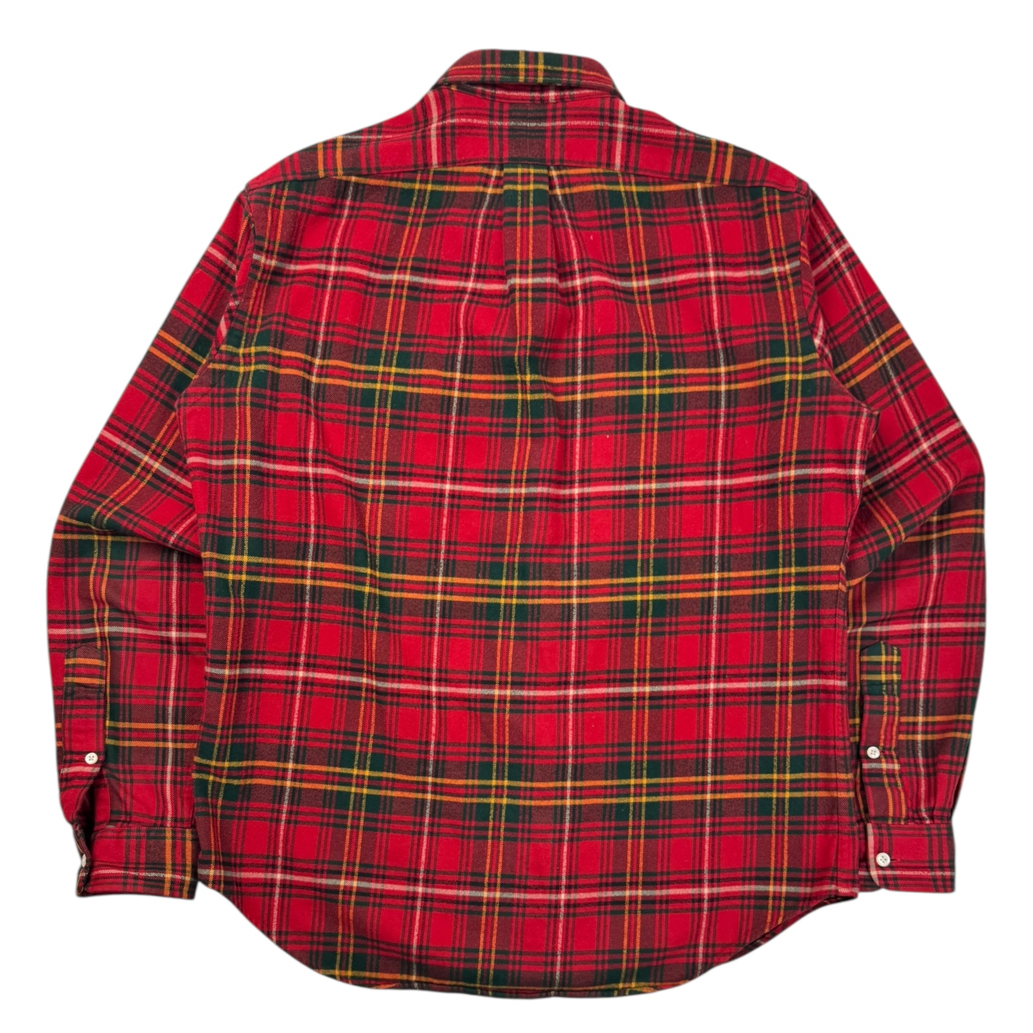 Vintage Polo Ralph Lauren Flannel Shirt Red