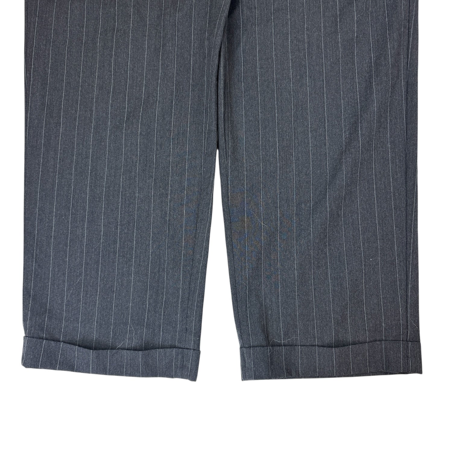 Vintage DKNY Pinstripe Pants Dark Grey