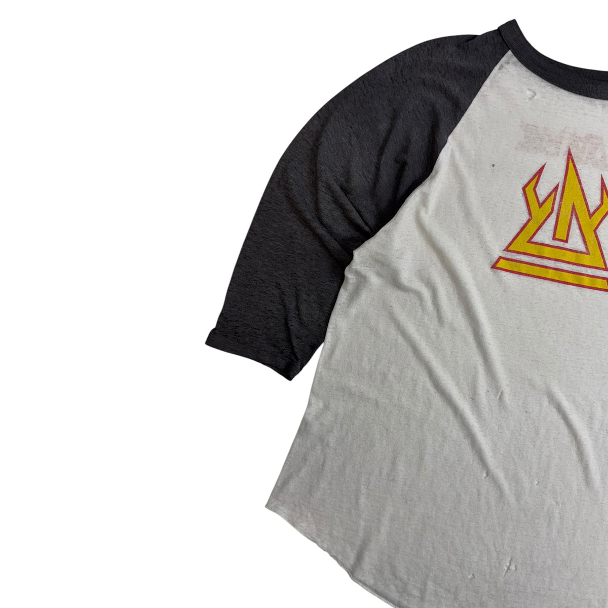 Vintage 1980’s Def Leppard T-Shirt White/Black