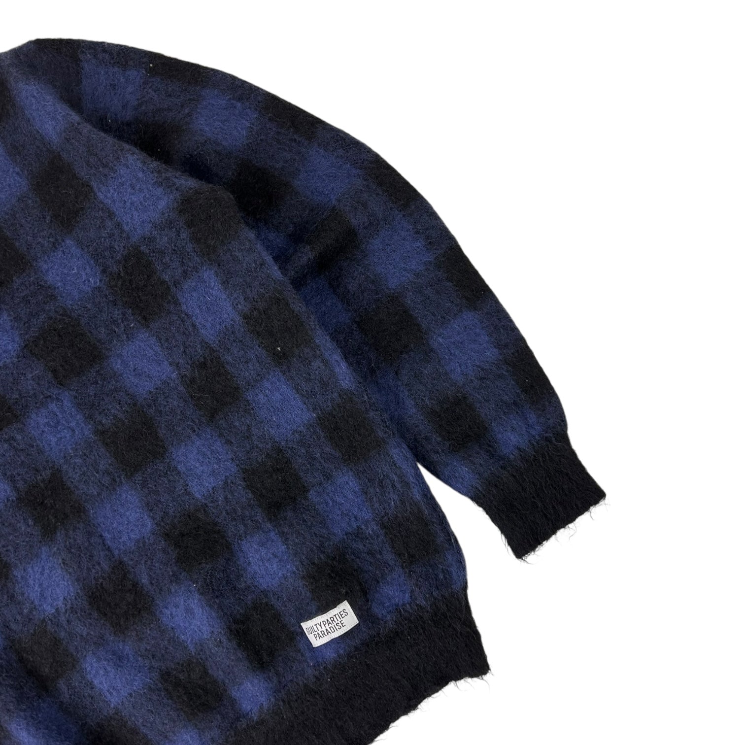 The Guilty Parties Paradise Wool Sweater Blue