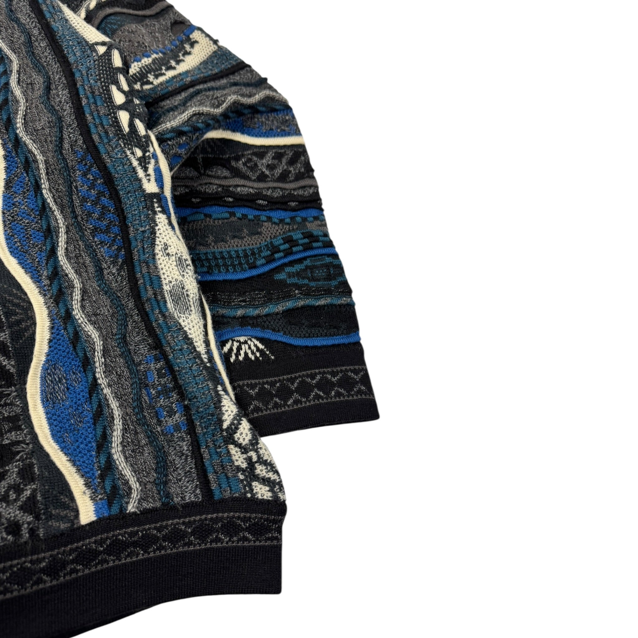 Vintage Emaroo Wool 3D Knit Cardigan