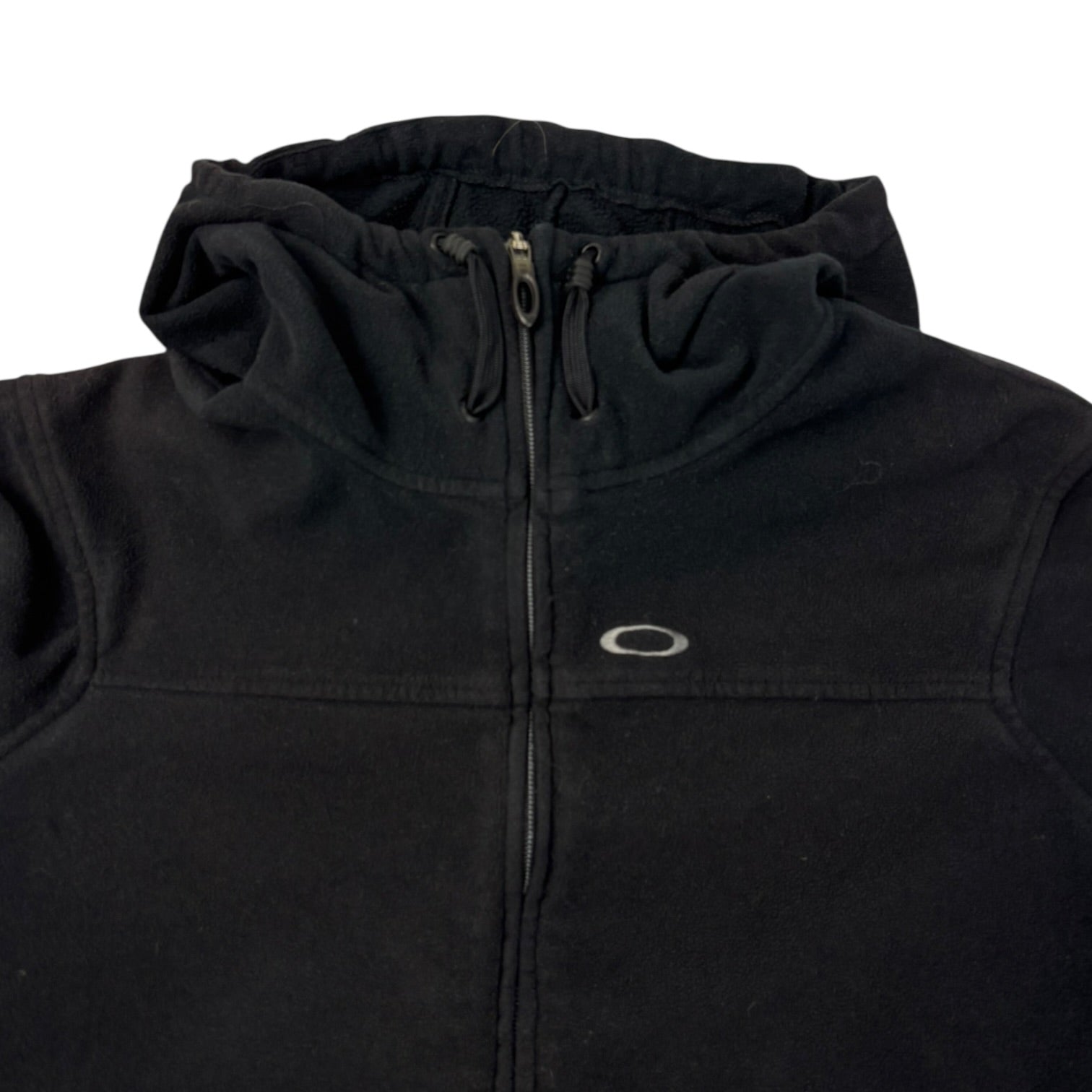 Vintage Oakley Zip Up Fleece Hoodie
