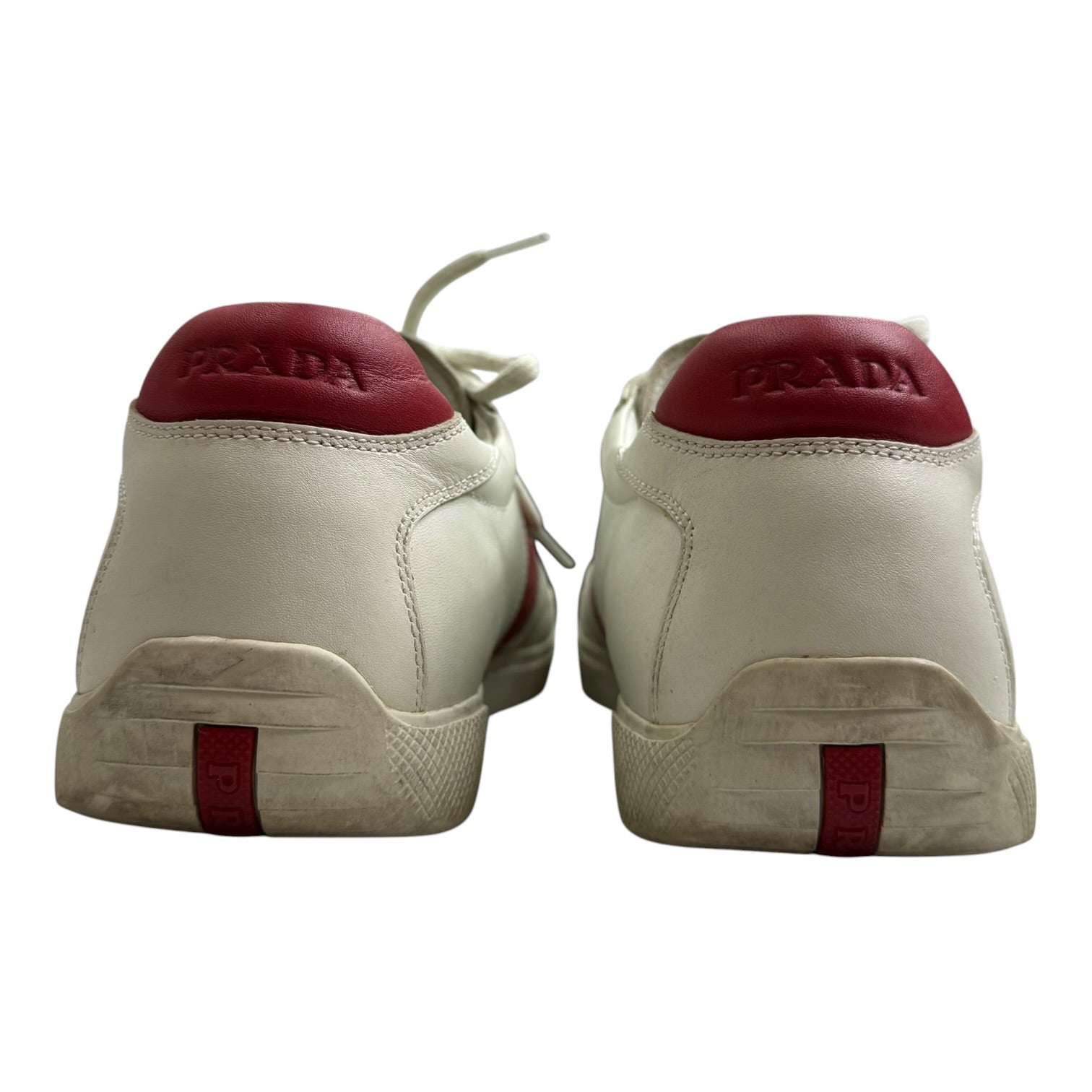 Prada Linea Rossa Sneakers White/Red (Used)