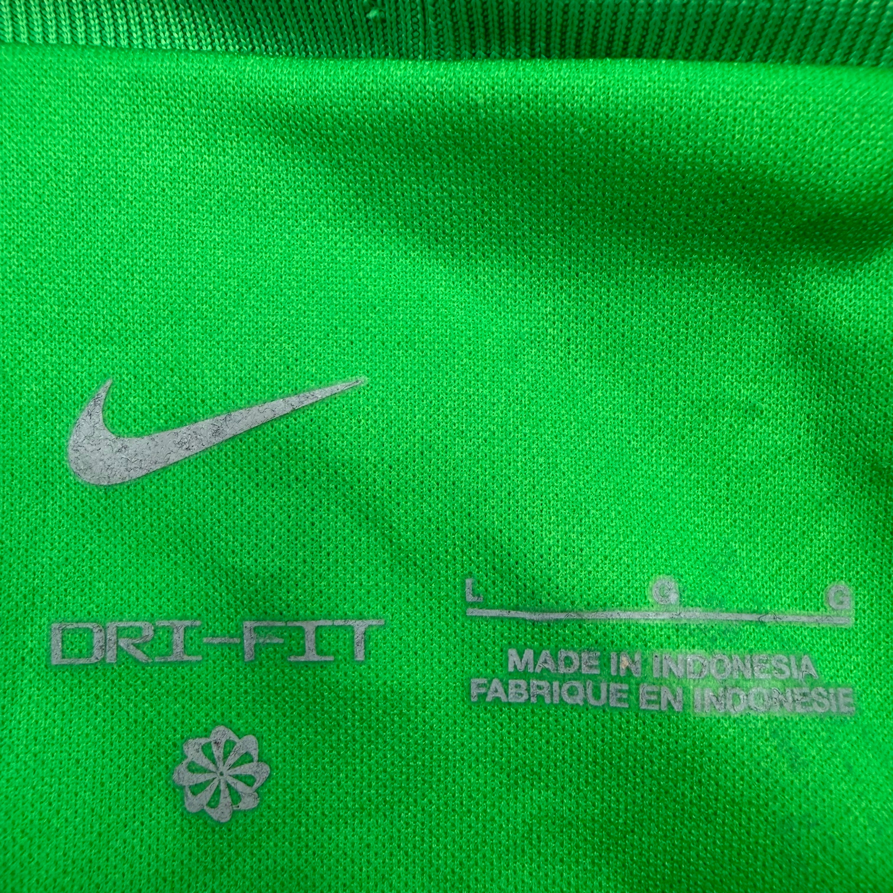2021-22 Nike Liverpool FC Goalkeeper Jersey Green
