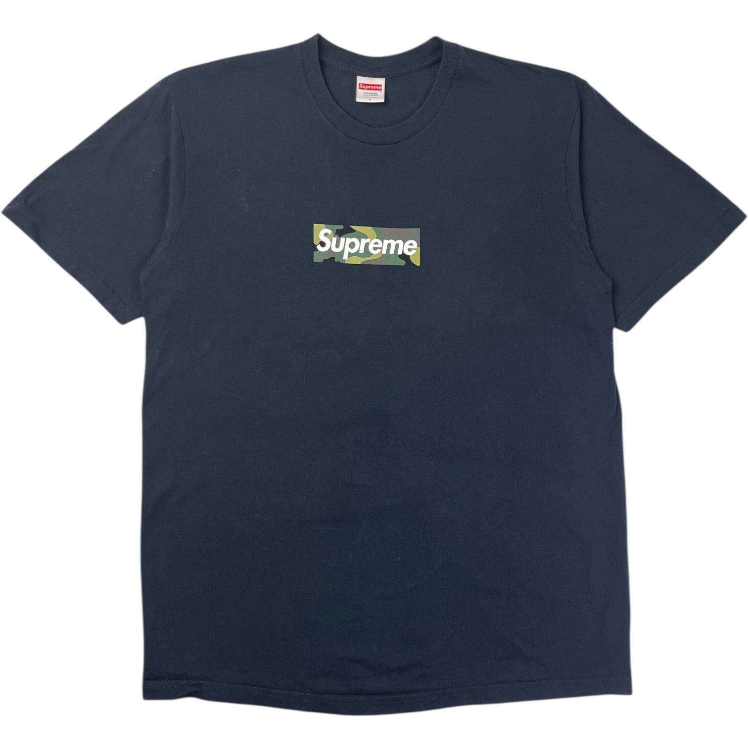 Supreme Box Logo Tee (FW23) Navy