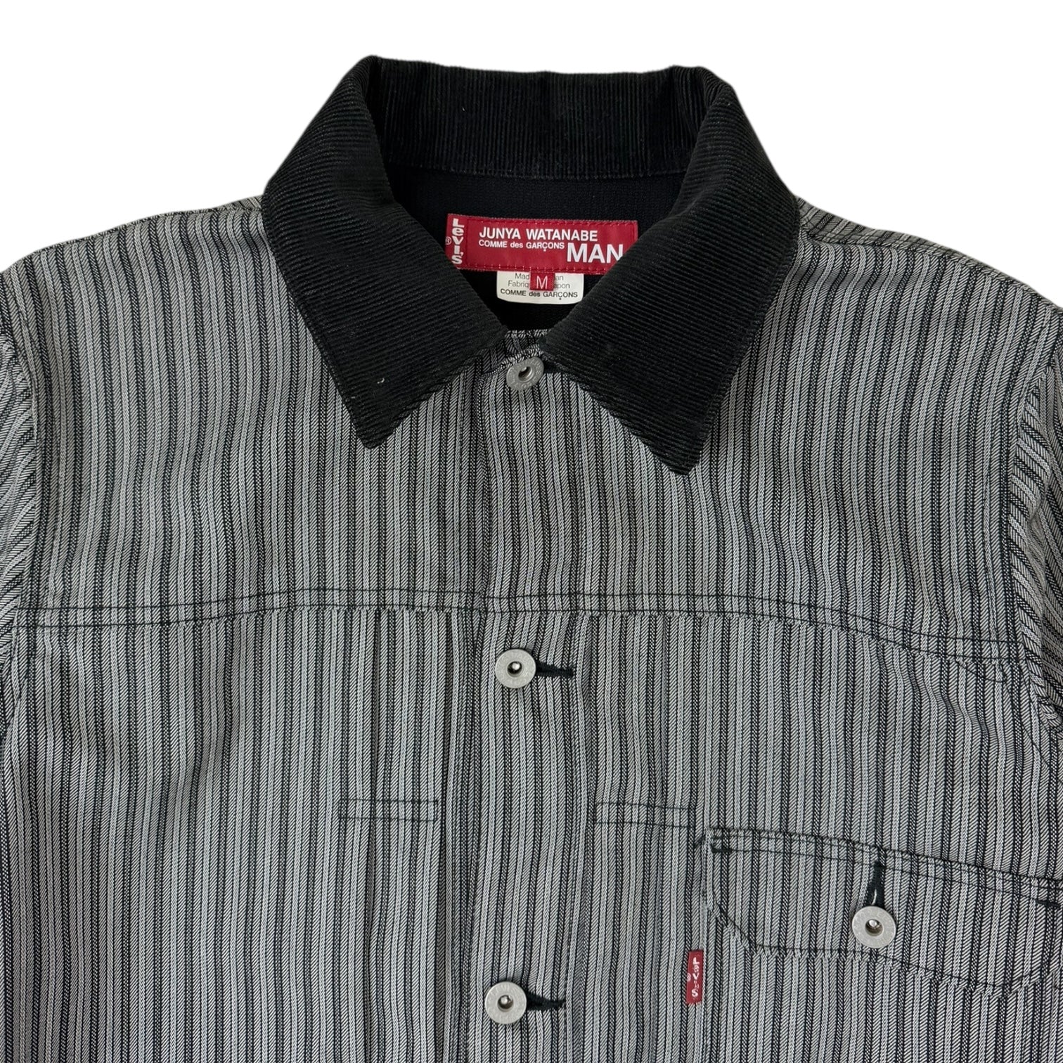 Junya Watanabe x Levi's Pin Stripe Work Jacket Black/White
