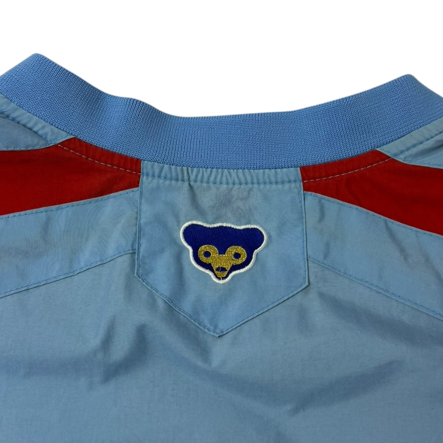 Vintage Chicago Cubs Warm Up Jacket Blue/Red