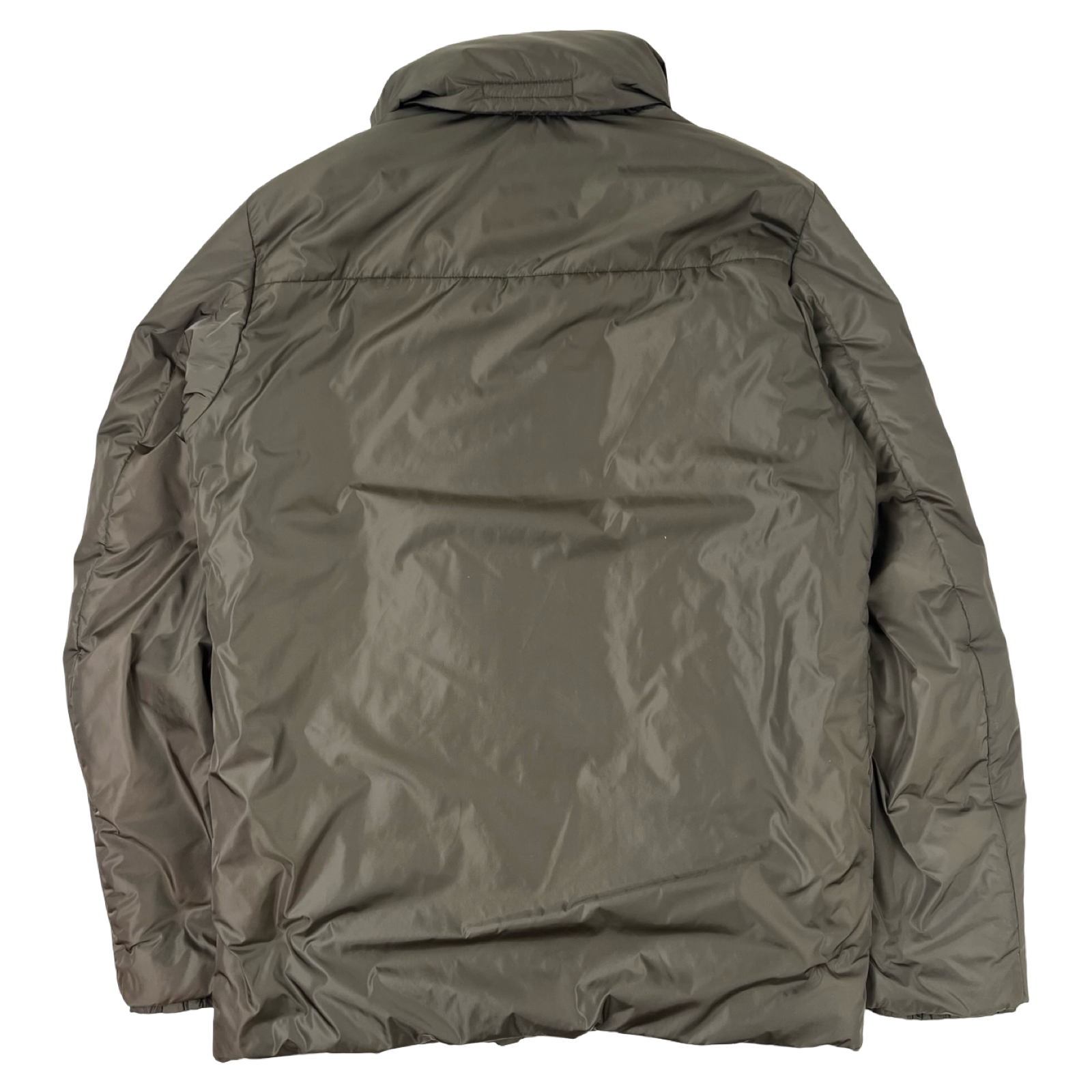 Prada Linea Rossa Nylon Padded Jacket Olive