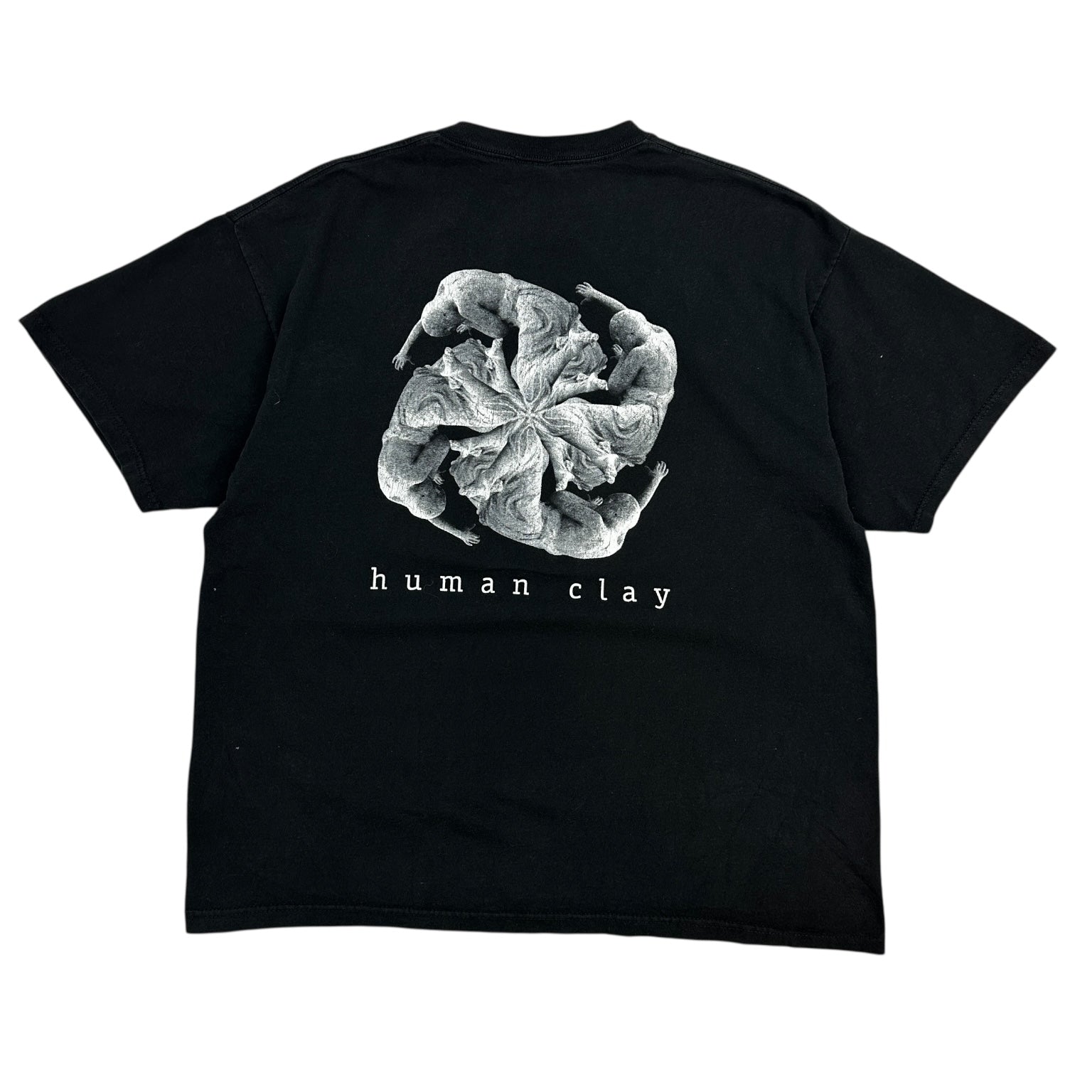 Vintage Creed Human Clay T-Shirt Black