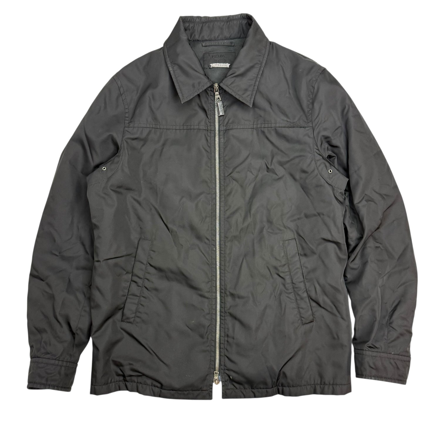 Prada Re-Nylon Blouson Jacket Black