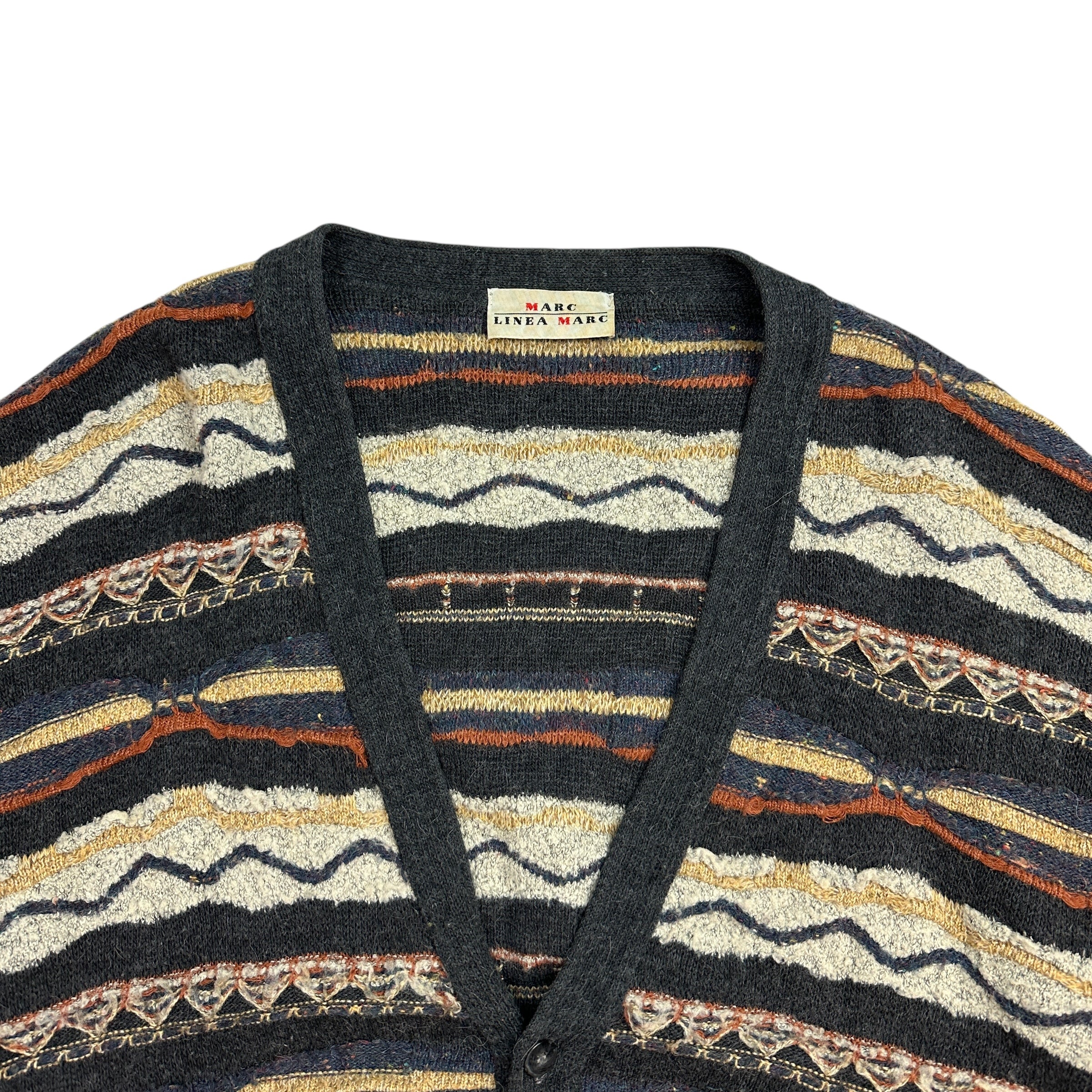 Vintage Linea Marc 3D Knit Cardigan