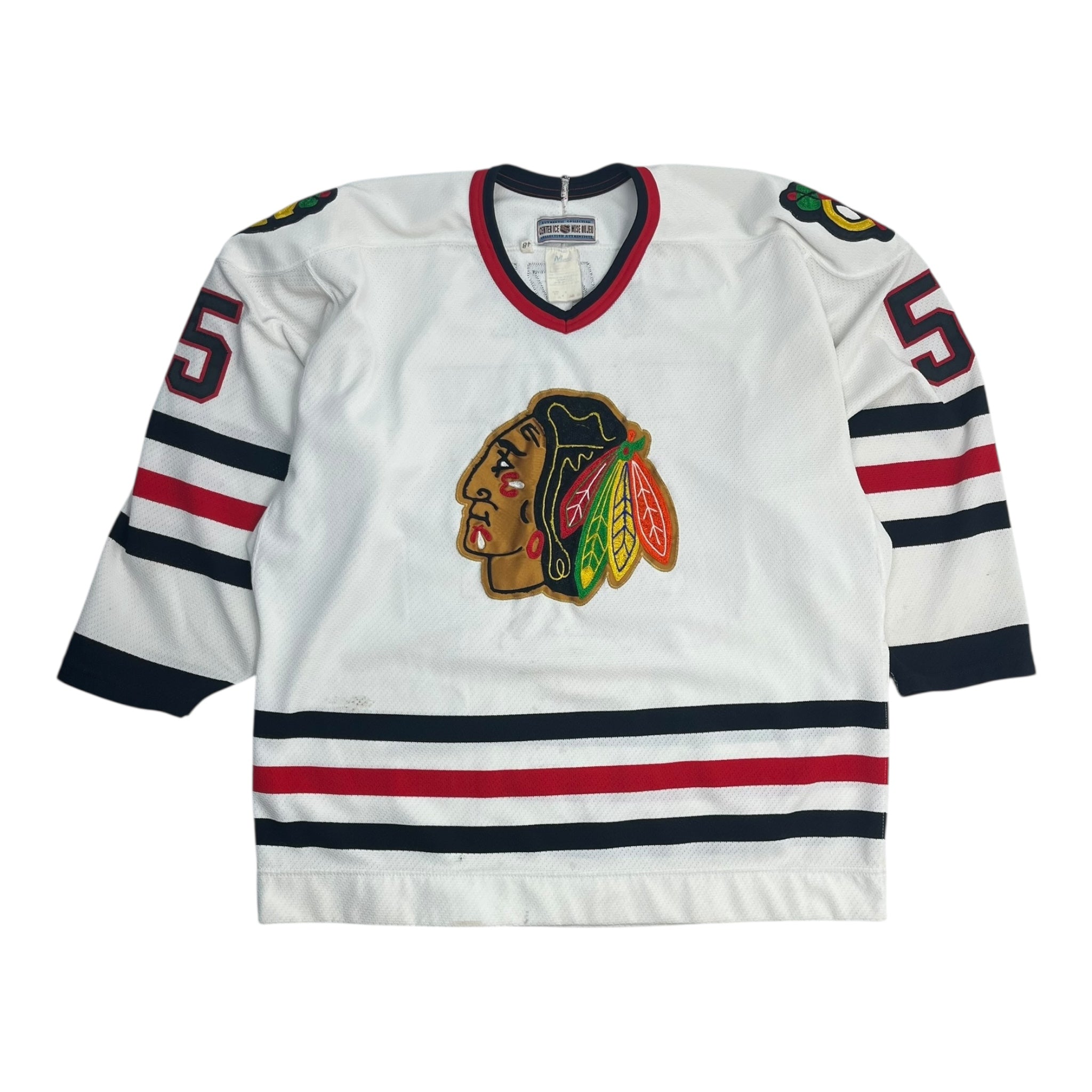 Vintage Chicago Black Hawks Eric Daze #55 Hockey Jersey