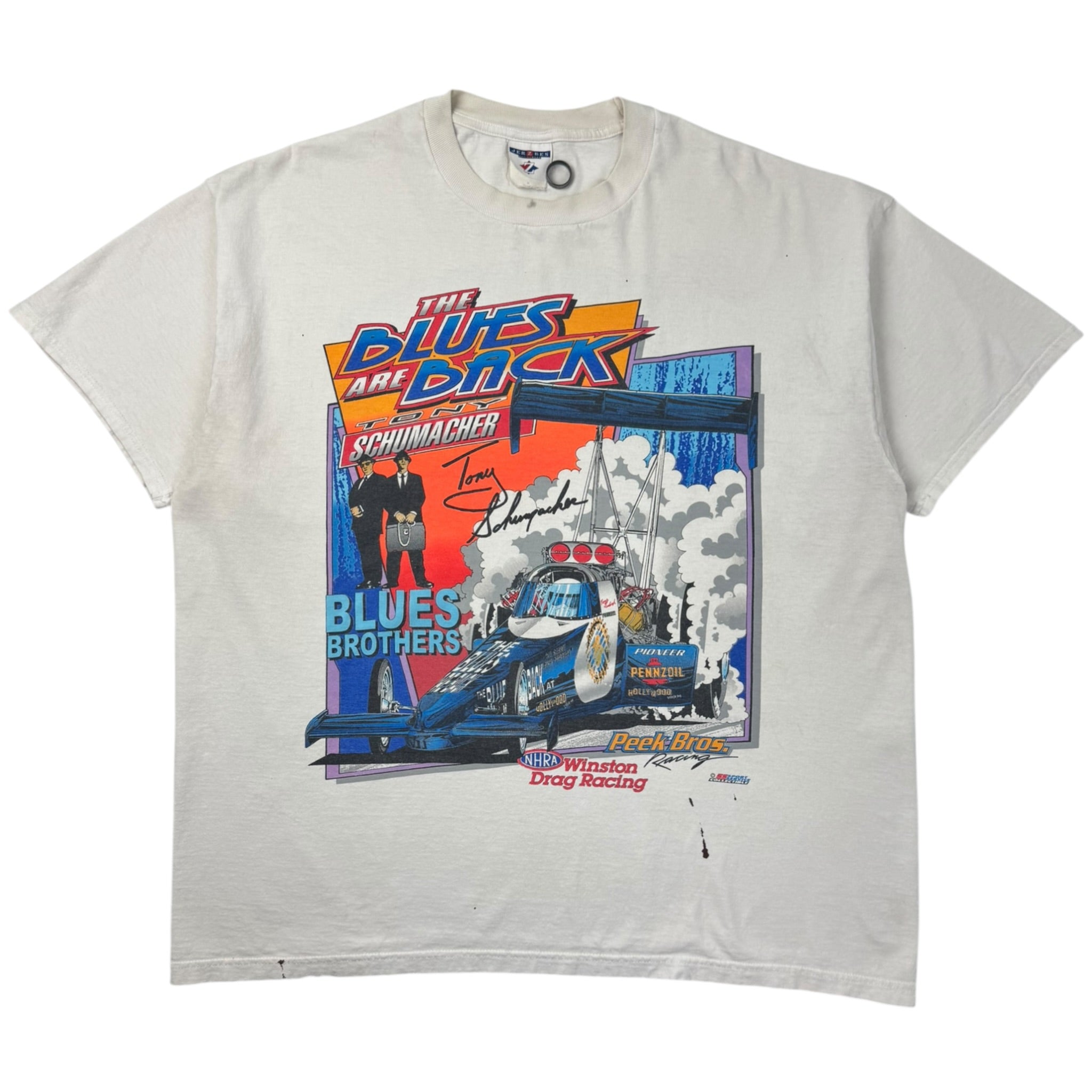 Vintage The Blues Brothers NASCAR Racing T-Shirt
