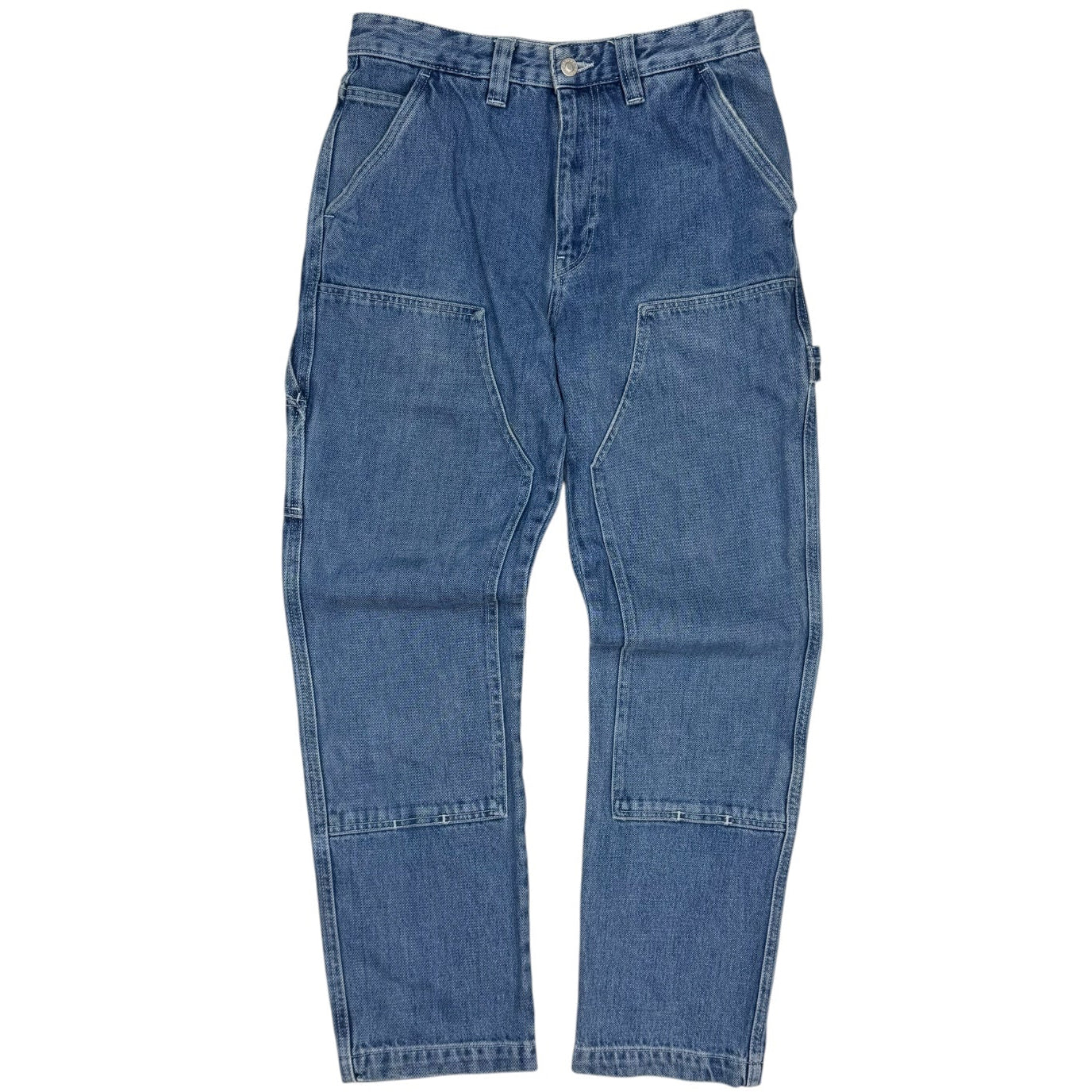 Stussy Denim Double Knee Work Pant Blue