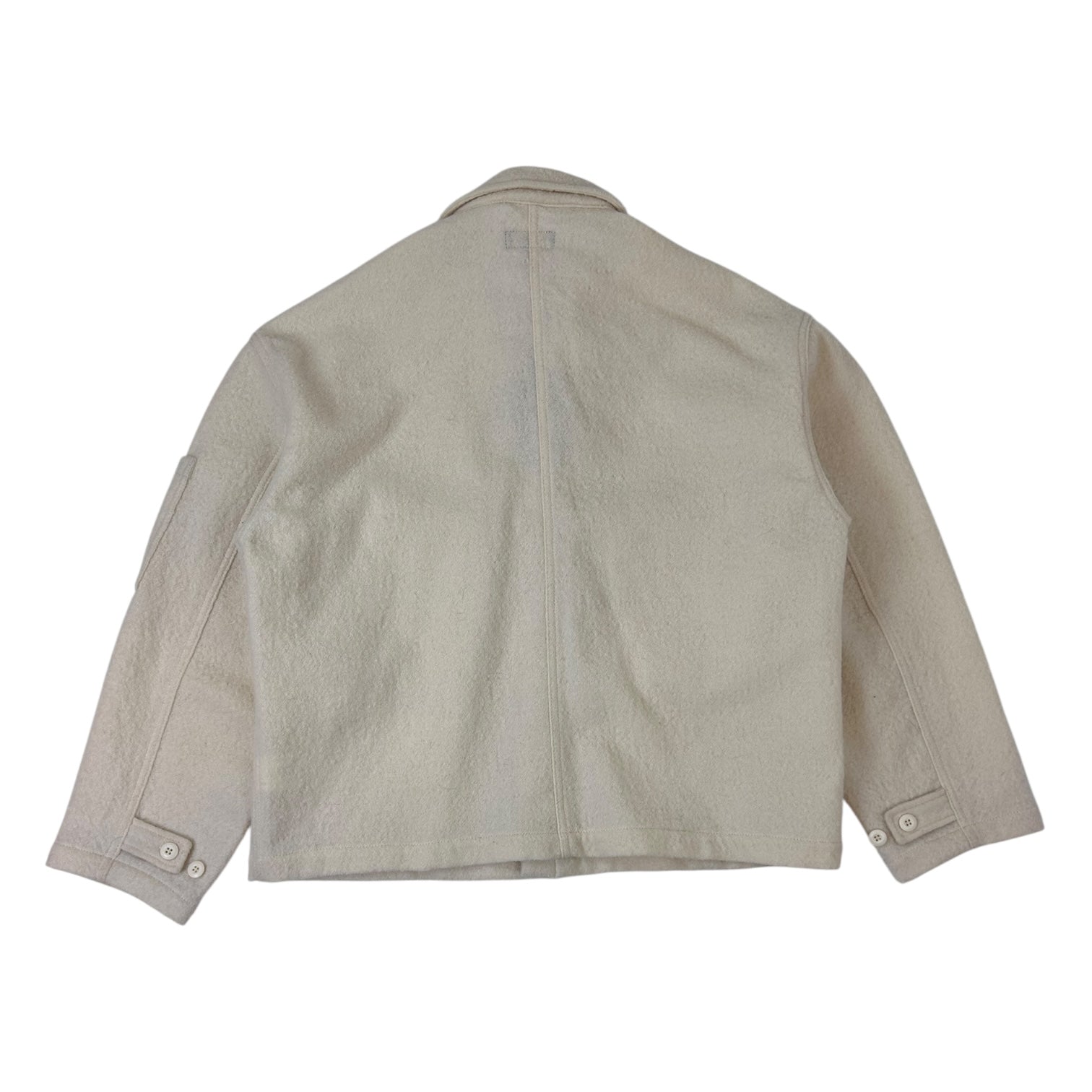 Stussy Military Wool Overshirt Bone