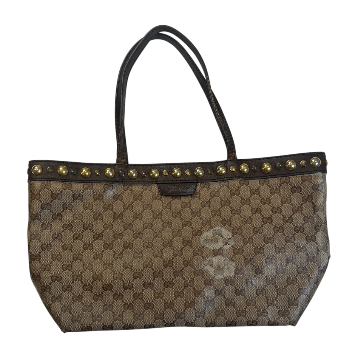 Gucci GG Crystal Babouska Studded Tote Bag