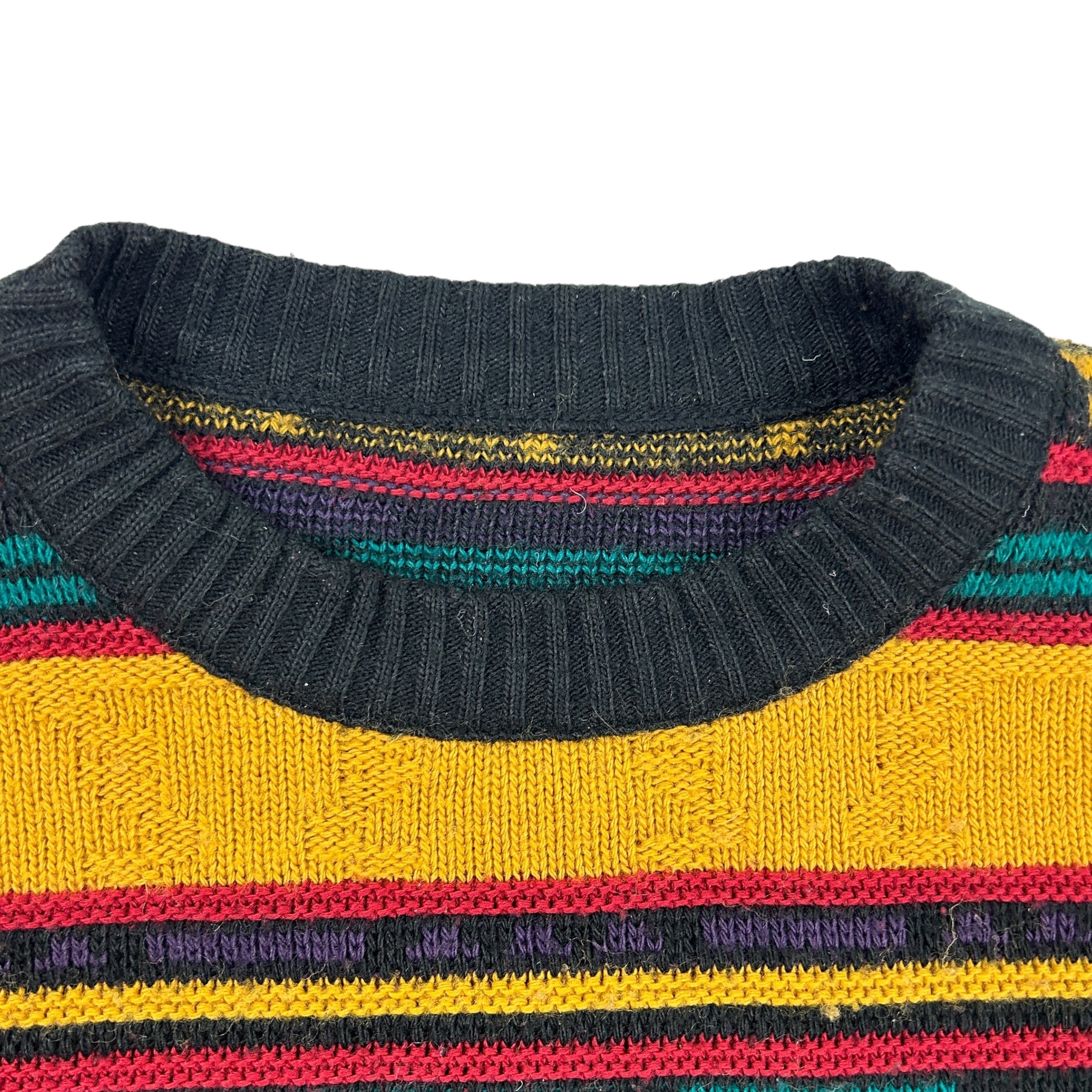 Vintage Multicolor Knit Sweater