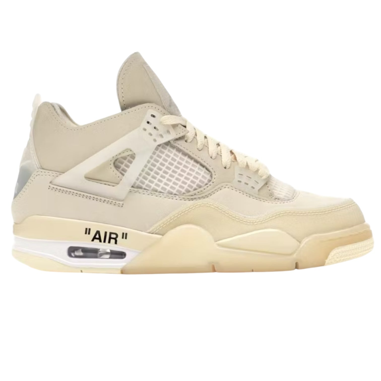 Off-White Jordan 4 Retro Sail (W) (Used)