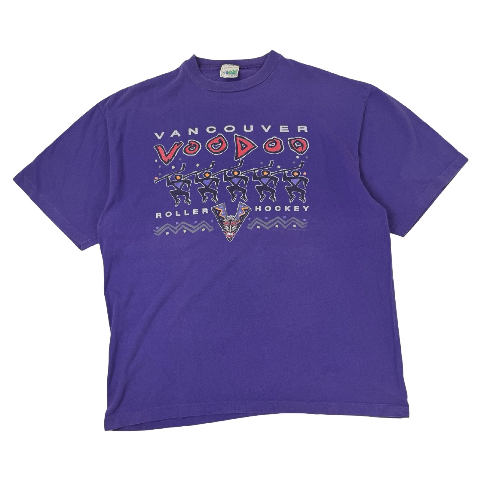 Vintage Vancouver Voodoo T-Shirt Purple
