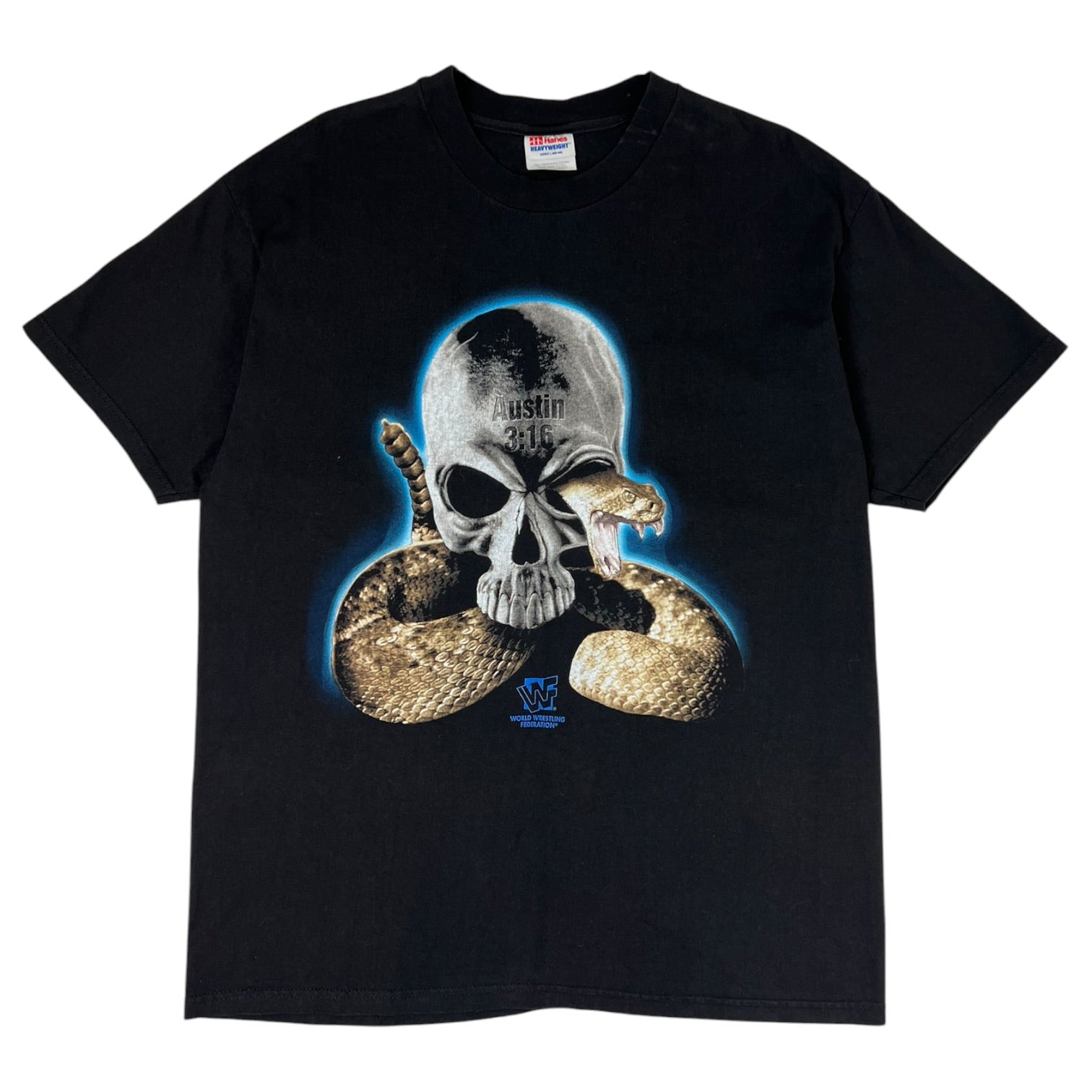Vintage 90’s WWF Stone Cold Steve Austin T-Shirt Black