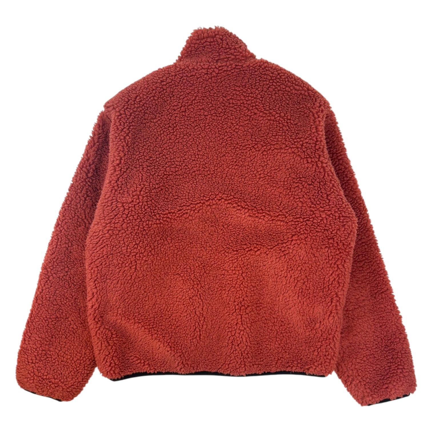 Stussy Sherpa Reversible Jacket Terracotta