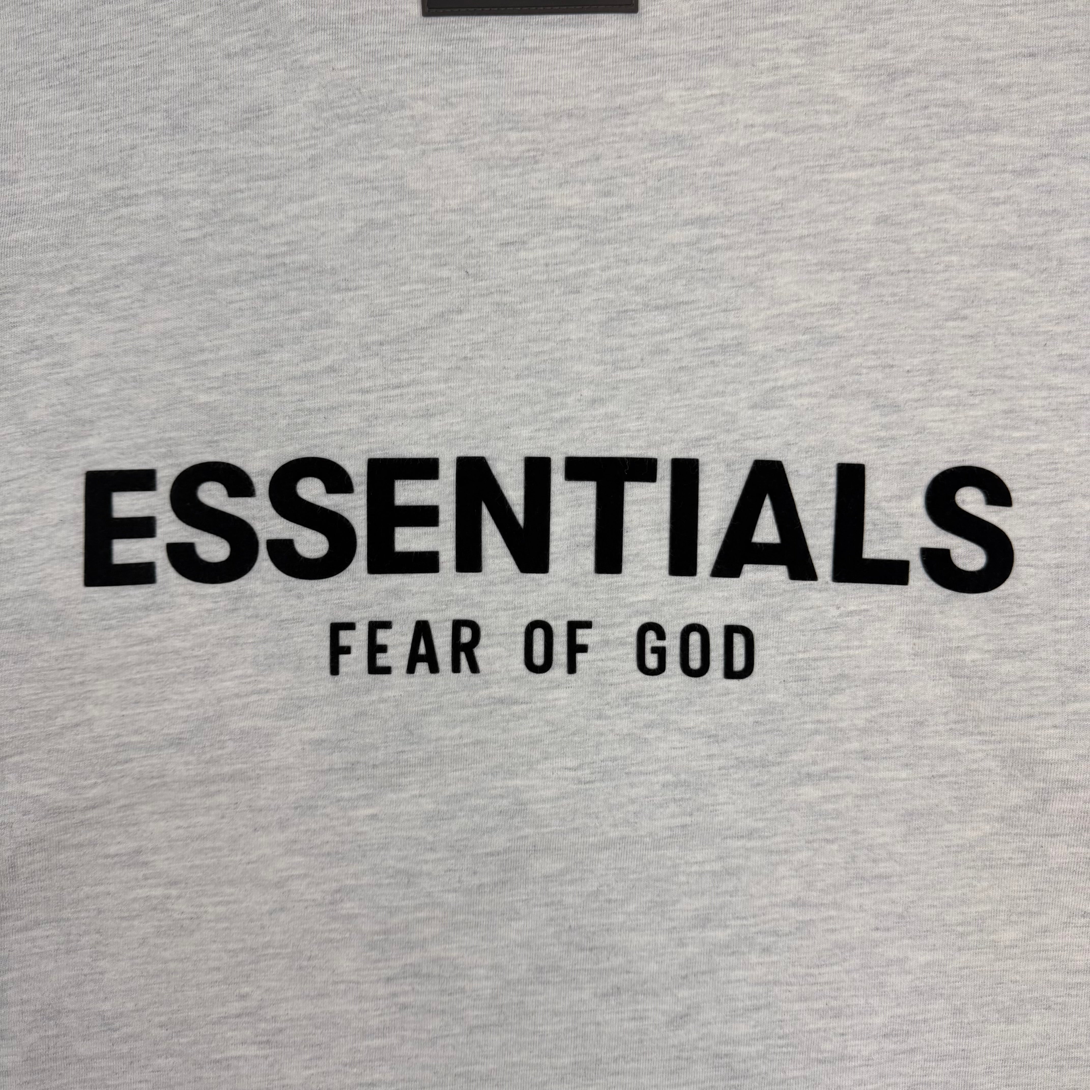 Fear Of God Essentials Longsleeve Tee Light Heather Grey