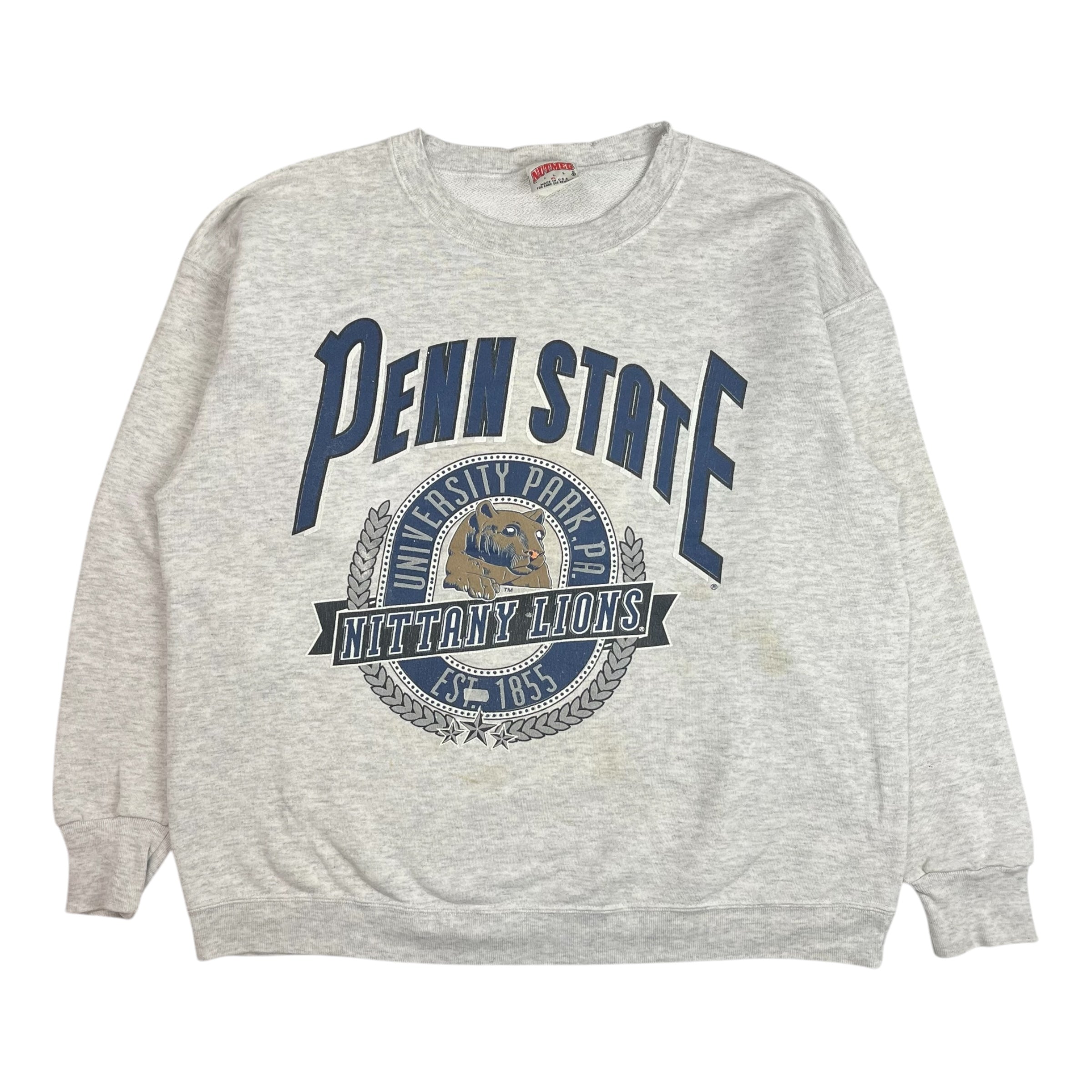 Vintage Penn State Nittany Lions Crewneck Grey