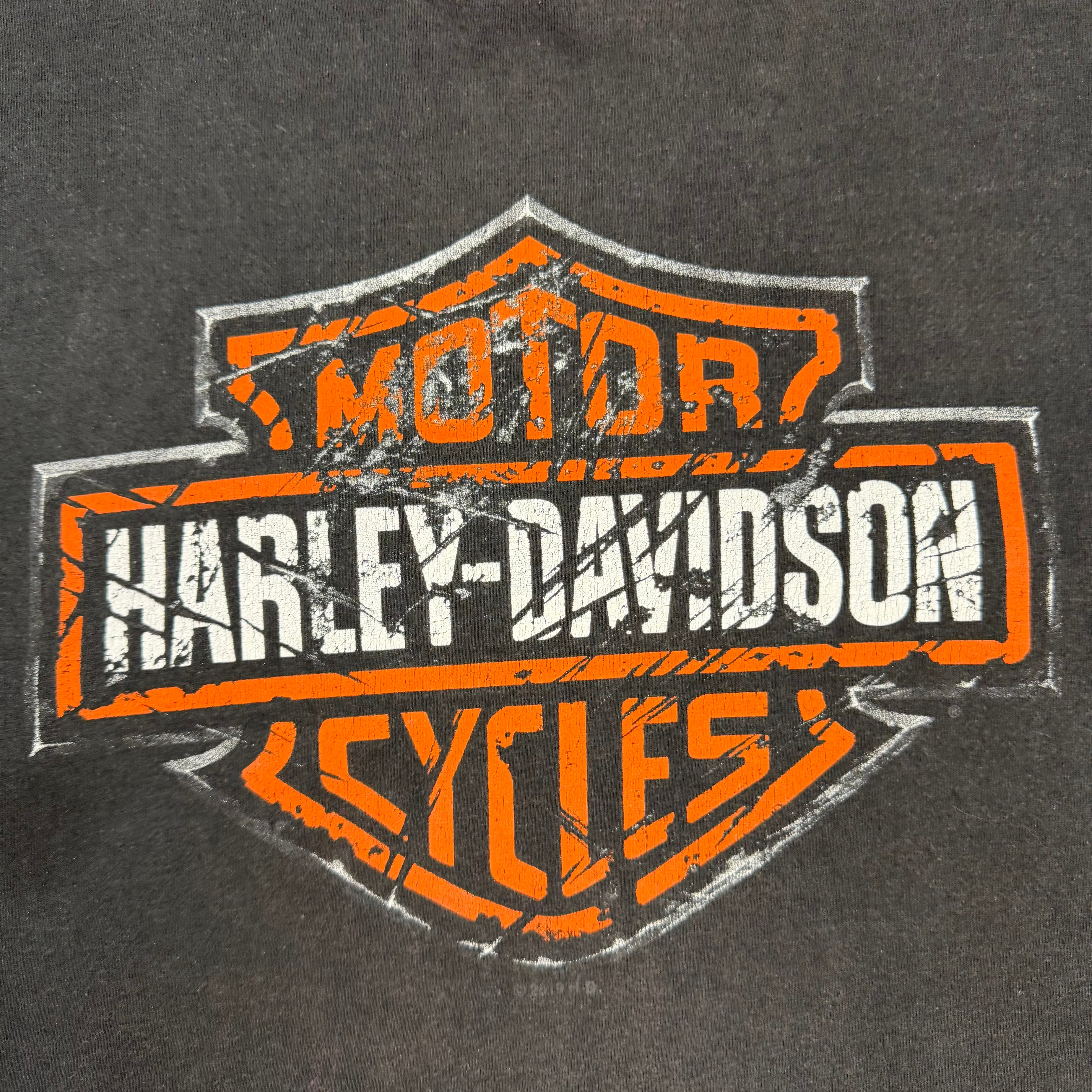 Harley Davidson Banff Wolf Longsleeve Black