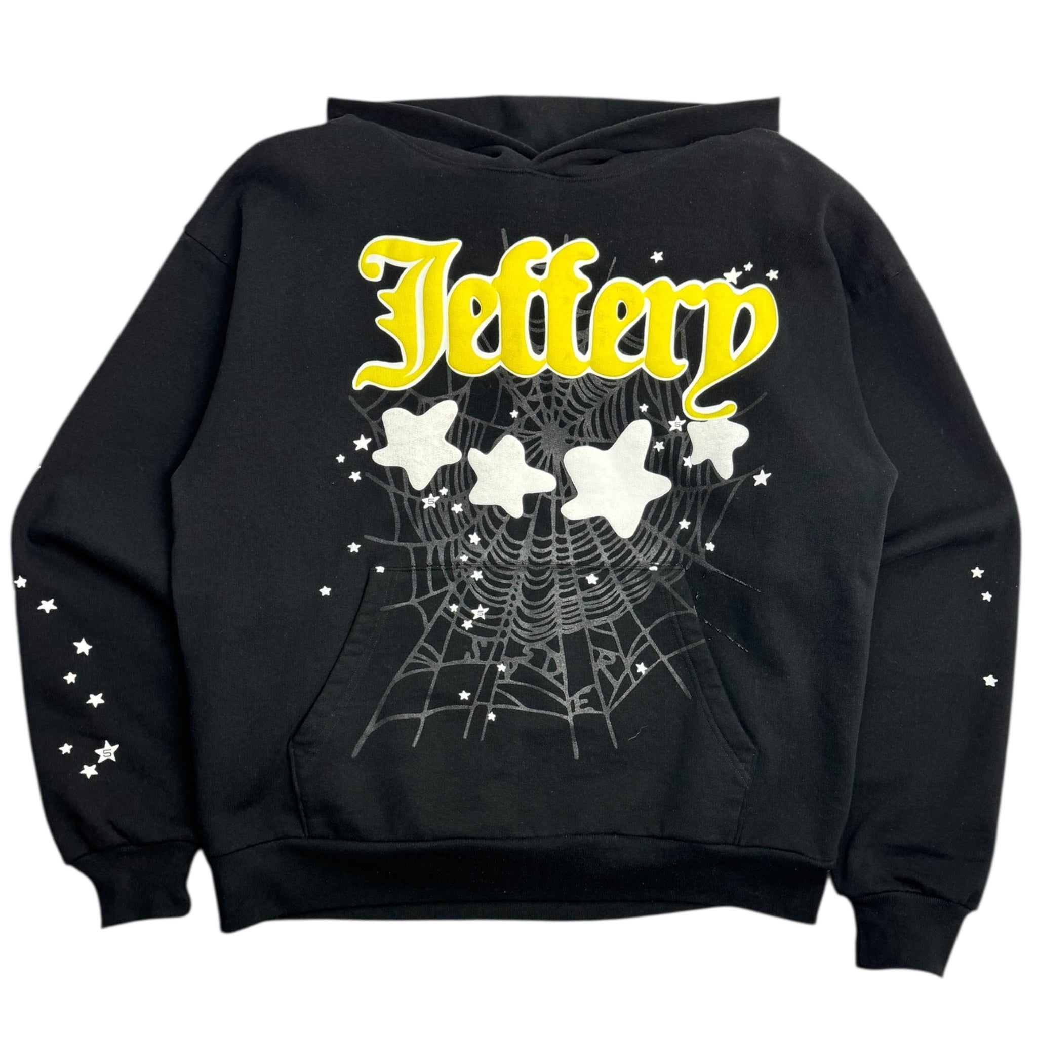 Sp5der Jeffrey Black Hoodie