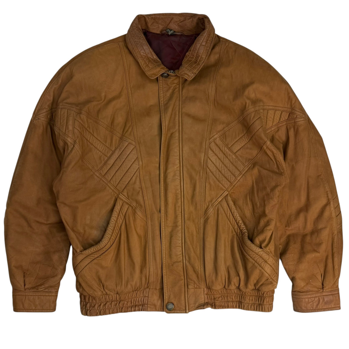 Vintage Leather Jacket Tan