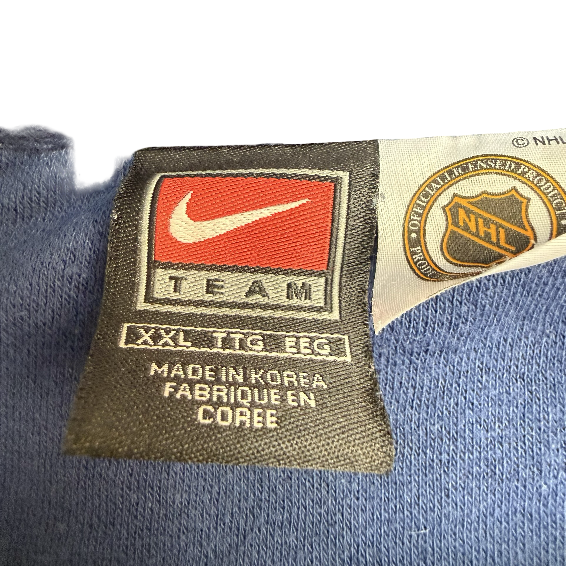 Vintage Nike Toronto Maple Leafs Crewneck Blue