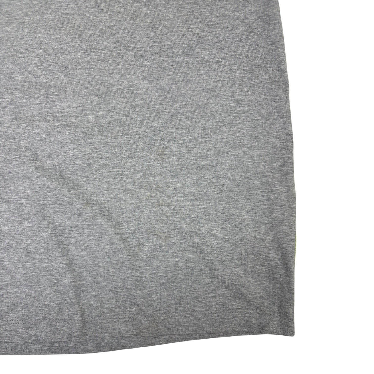 Moncler Patch Logo Contrast Stitch Tee Grey