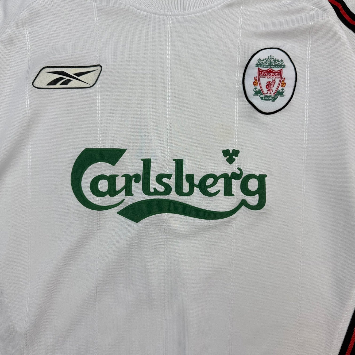 2003 Reebok Liverpool F.C. Away Jersey White