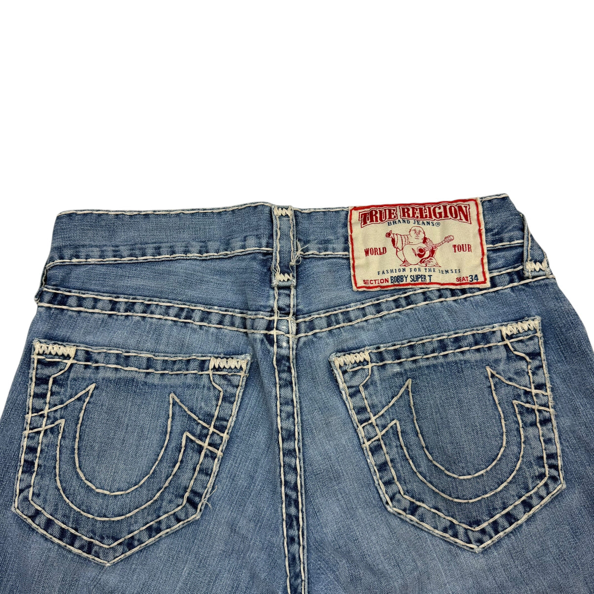 Vintage True Religion Bobby Super T Jeans Blue