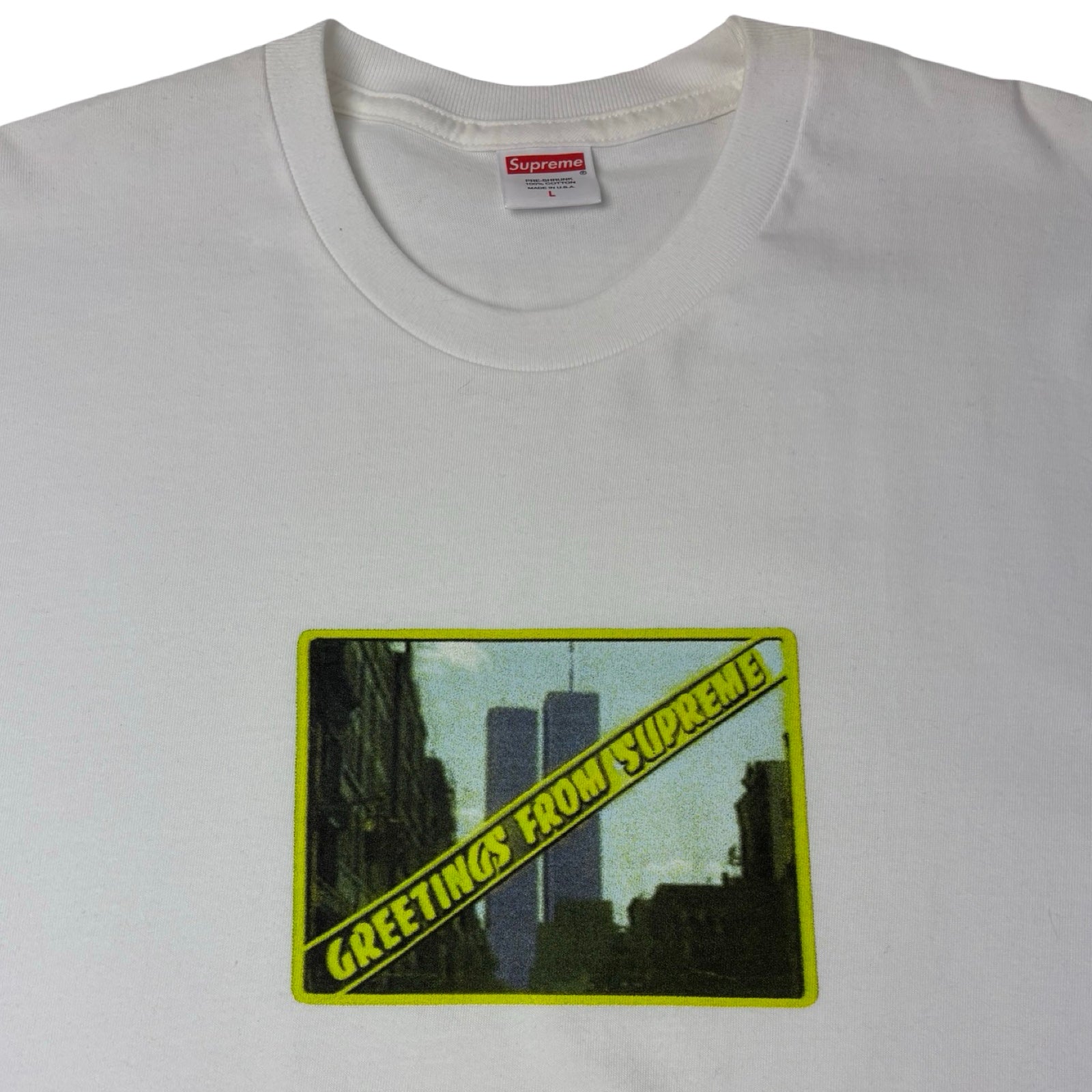 Supreme Greetings Tee White