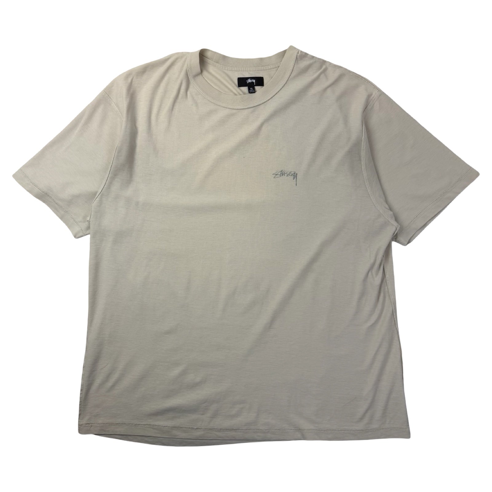 Stussy Lazy S/S T-Shirt Bone
