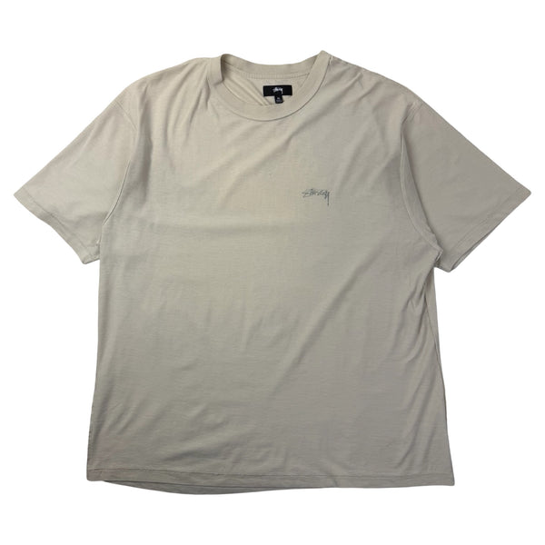 Stussy Lazy S/S T-Shirt Bone