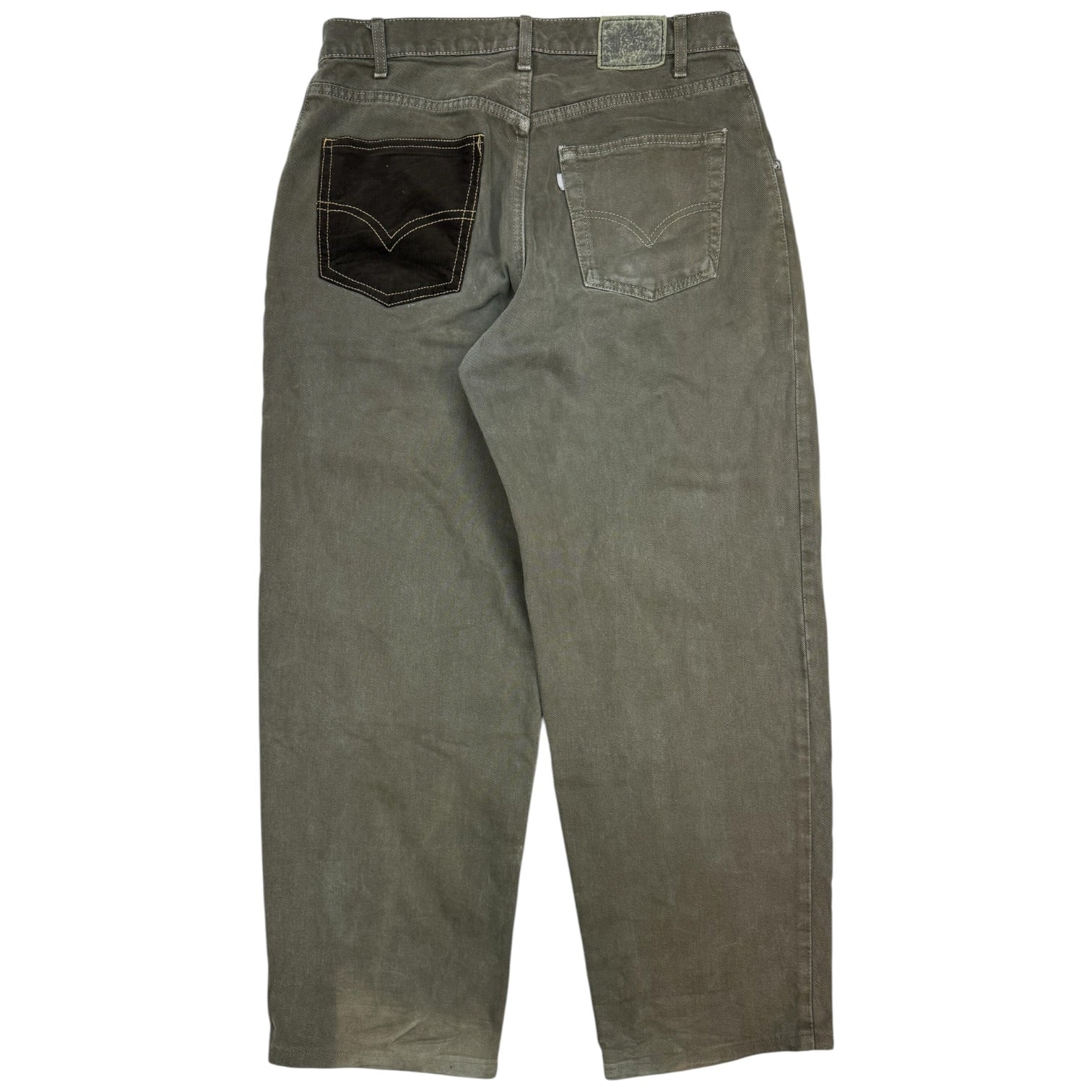 Vintage Levi’s Baggy Silver Tab Jeans Olive