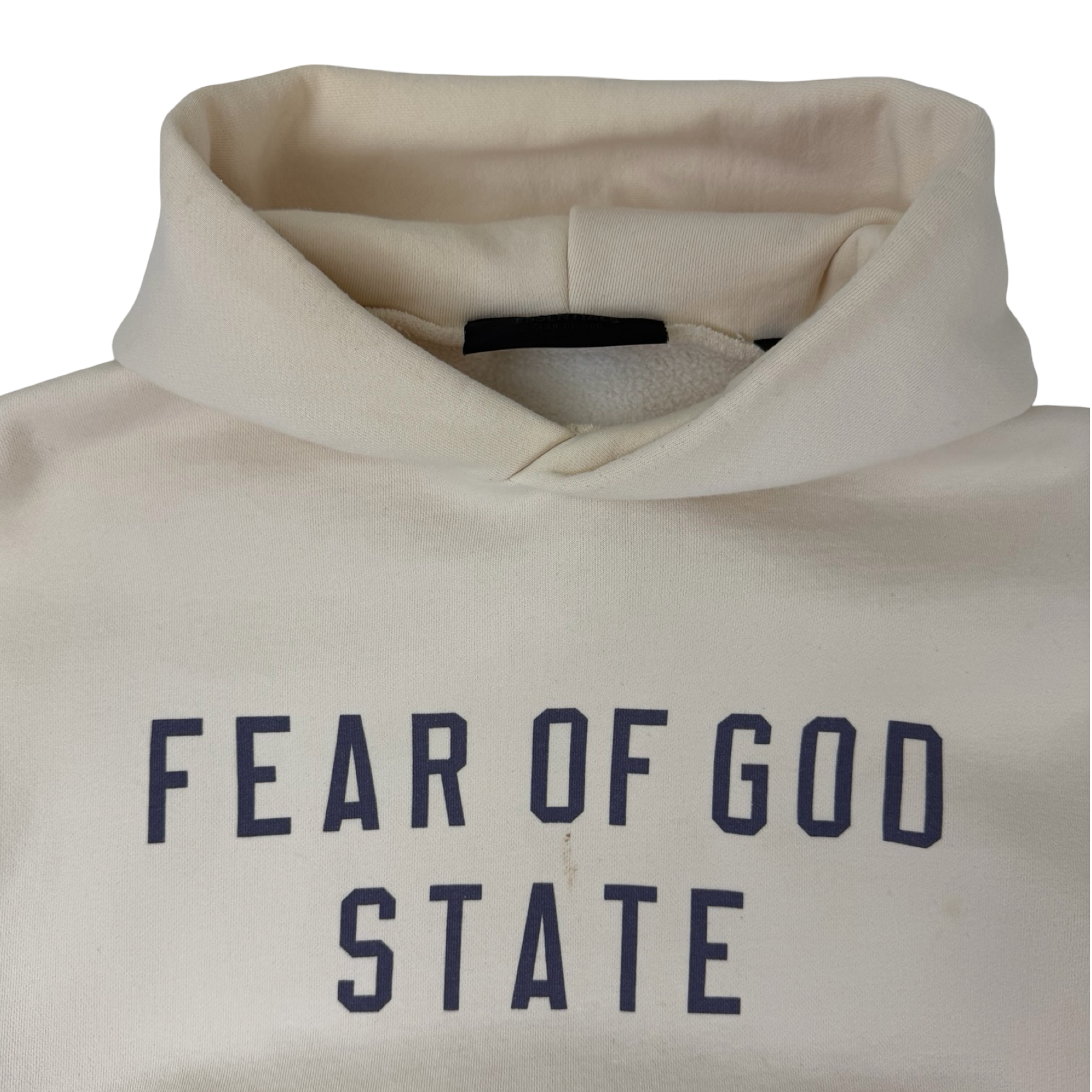 Fear of God Essentials Fleece Hoodie Cream