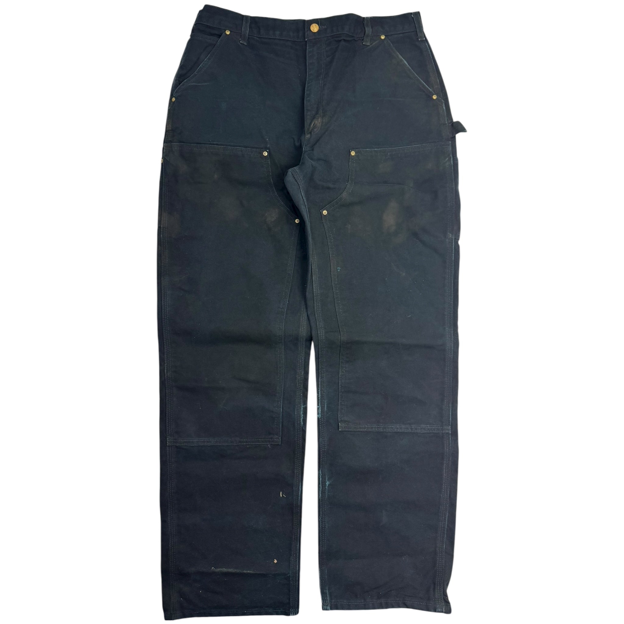 Vintage Carhartt Double Knee Bottoms Black