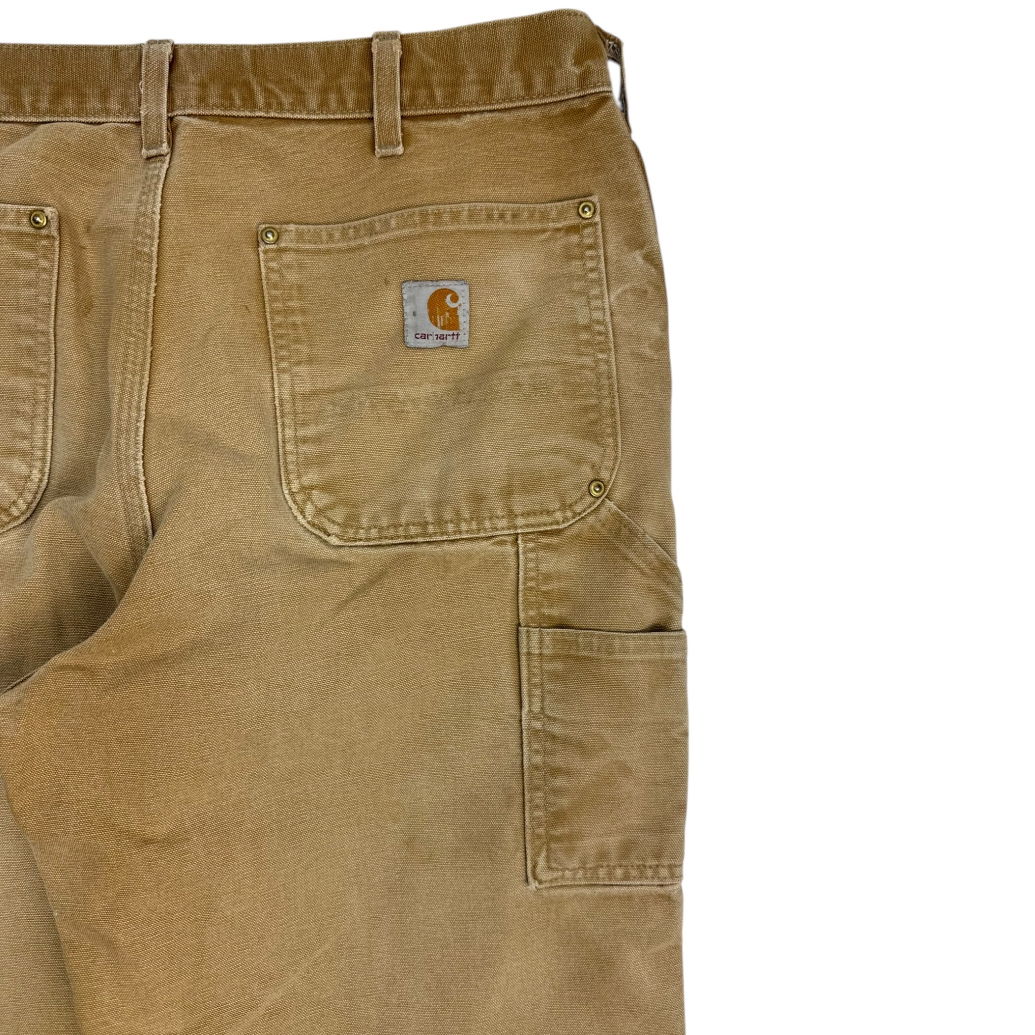 Carhartt Cargo Carpenter Pants Light Tan