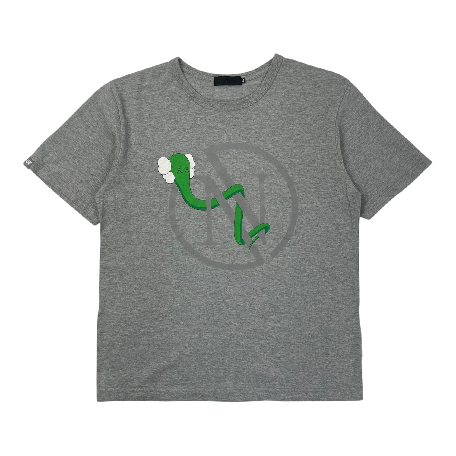 OriginalFake x Kaws Bendy T-Shirt Grey